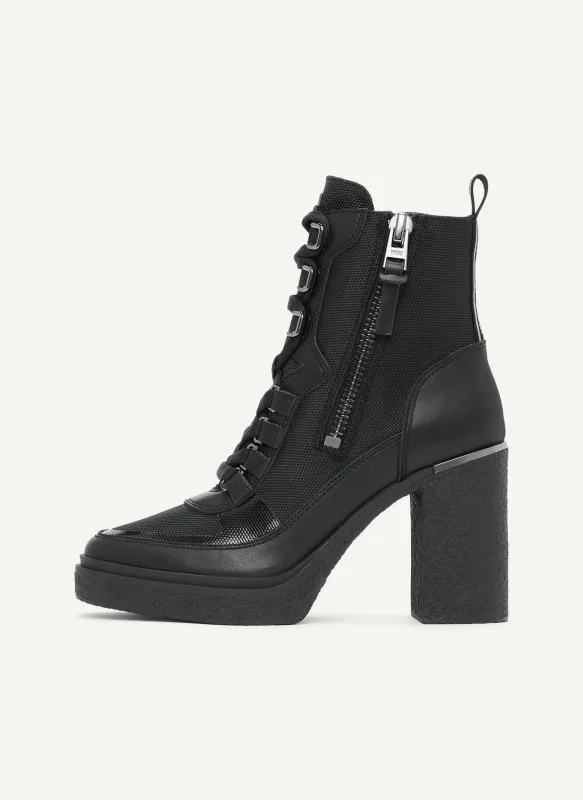 TOIA LACE-UP BOOTIE sold by DKNY