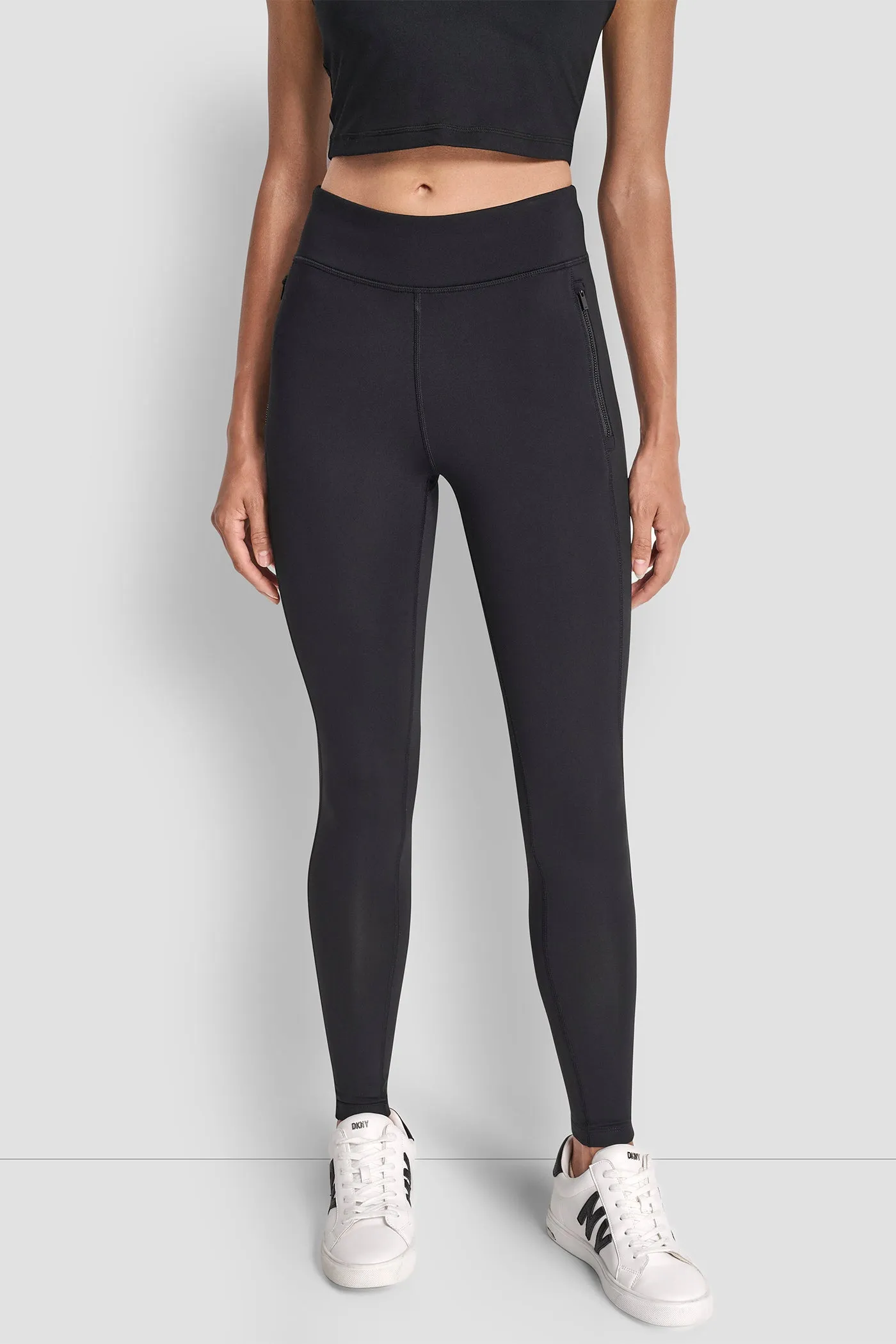 ALPINE FITNESS HIGH WAIST FULL LENGTH LEGGING sold by DKNY