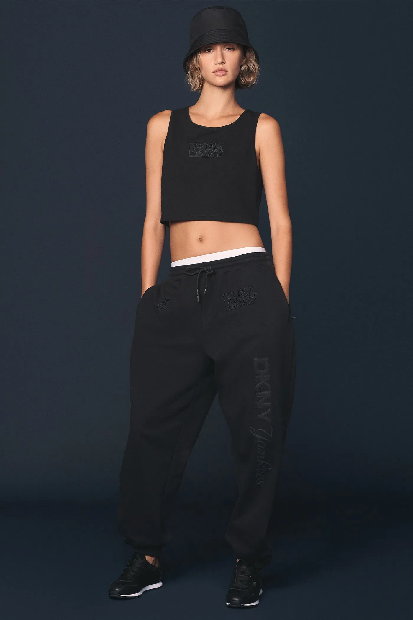 DKNY X YANKEES EMBELLISHED TRACK PANT sold by DKNY product image thumbnail 2