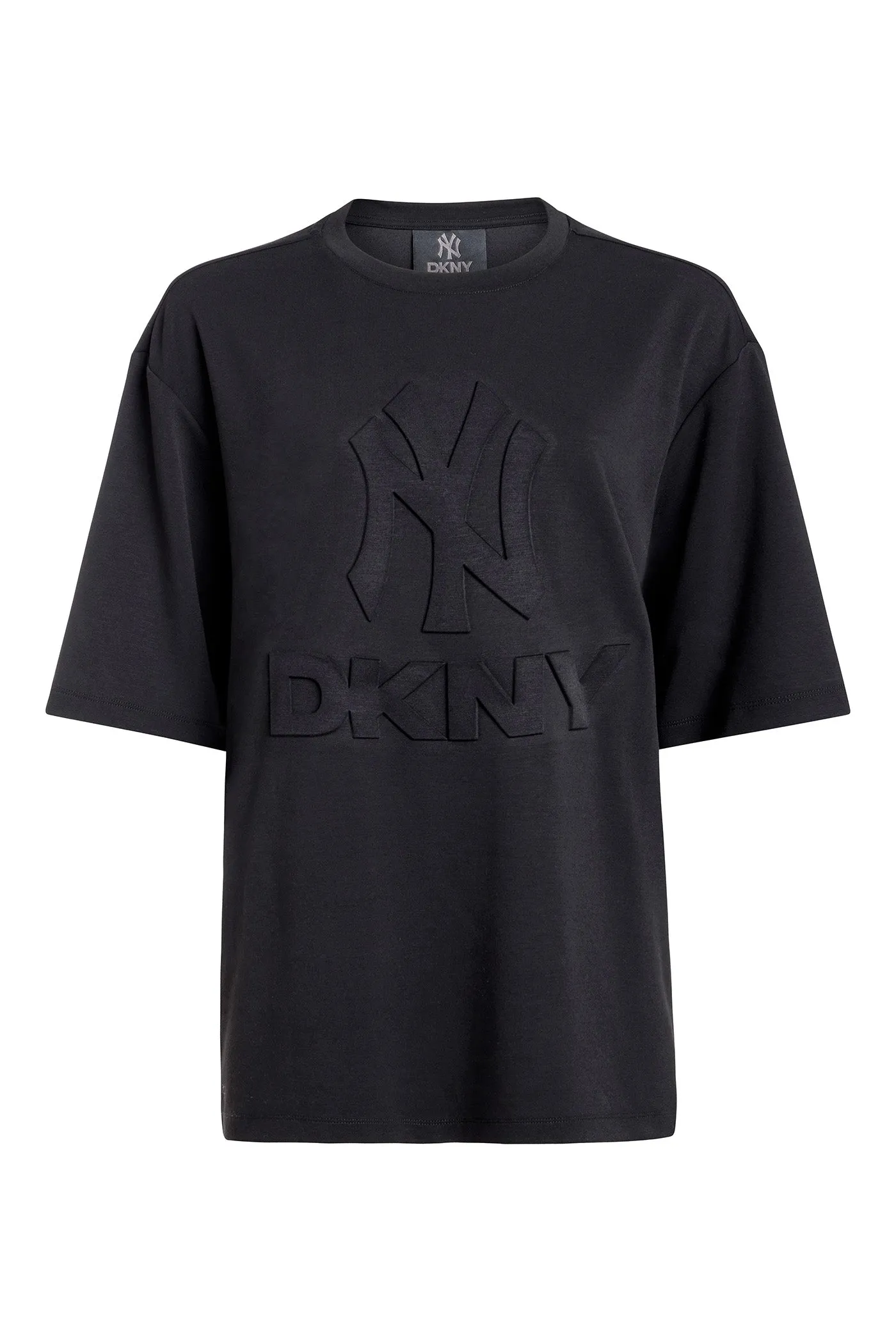 DKNY X YANKEES SHORT-SLEEVE EMBOSSED TEE sold by DKNY
