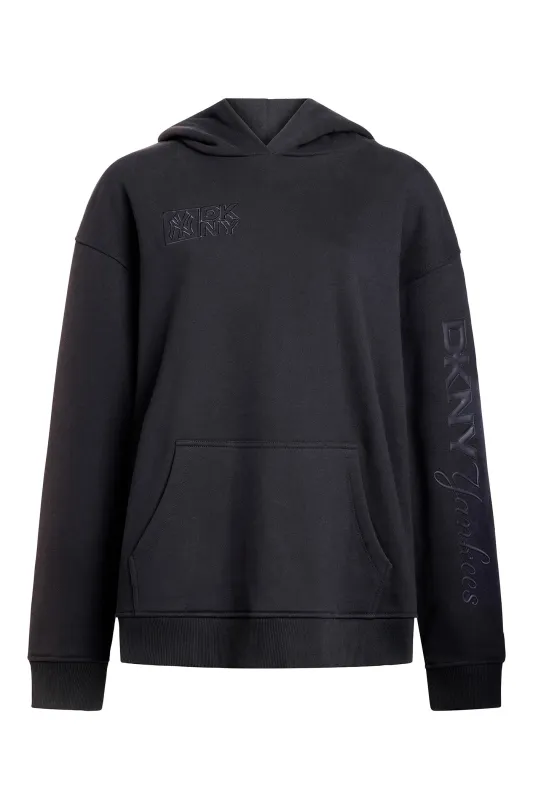 DKNY X YANKEES EMBELLISHED HOODIE made by DKNY