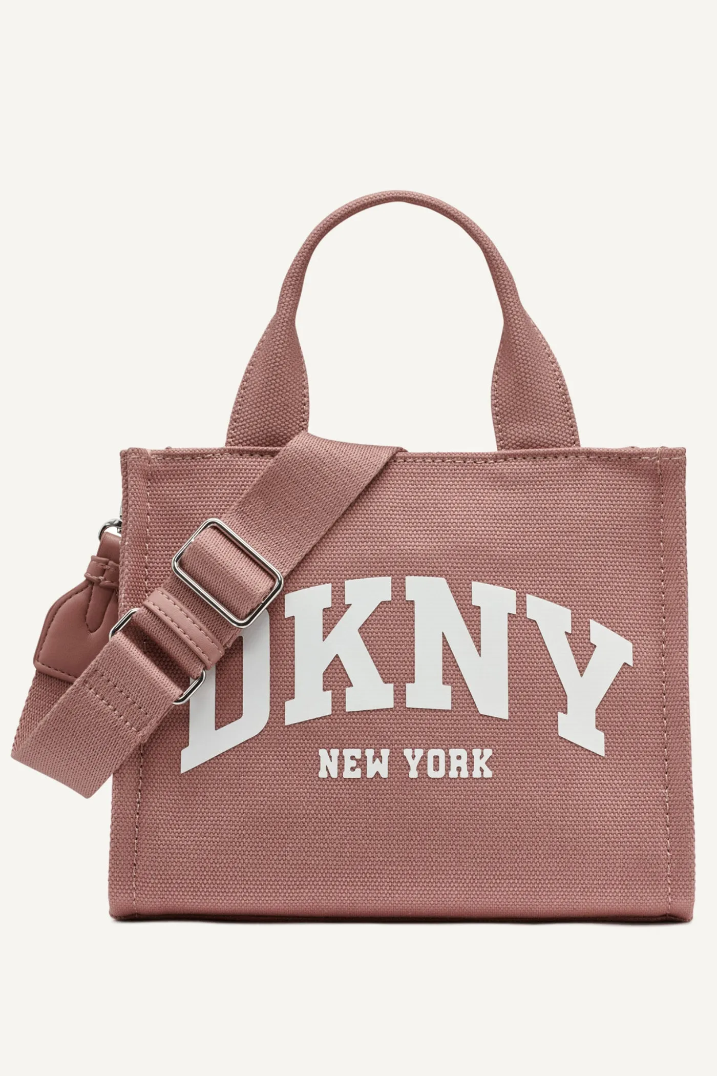 HADLEE SMALL CANVAS LOGO TOTE sold by DKNY