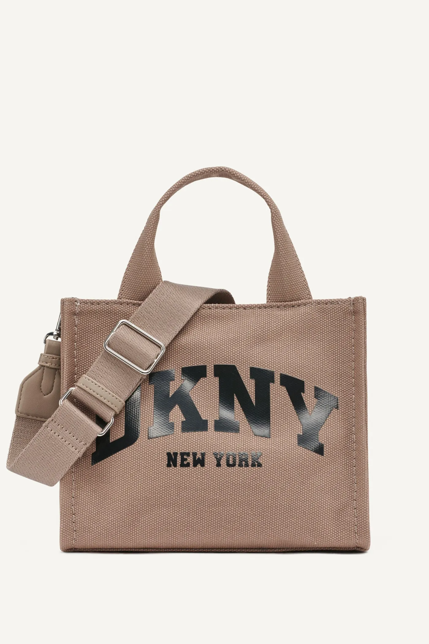 HADLEE SMALL CANVAS LOGO TOTE sold by DKNY