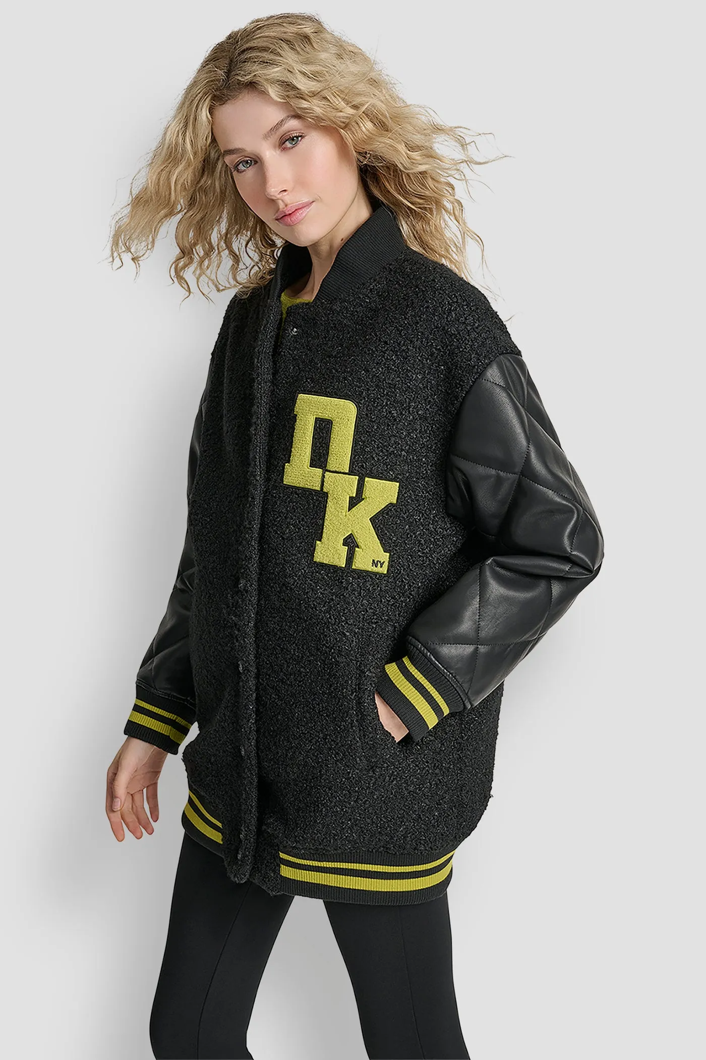 DKNY NYLON BOMBER JACKET sold by DKNY product image thumbnail 3