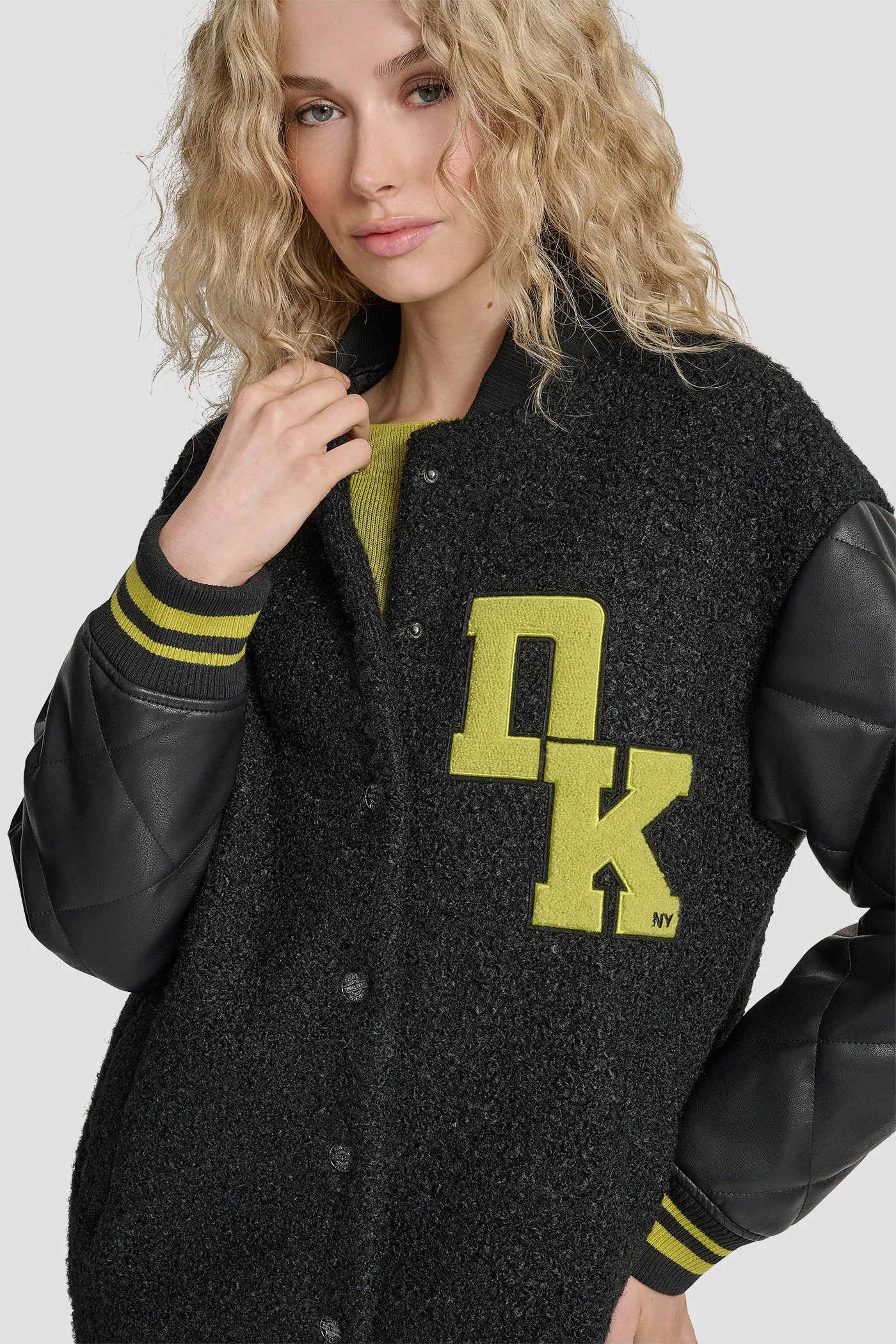 DKNY NYLON BOMBER JACKET sold by DKNY product image thumbnail 4