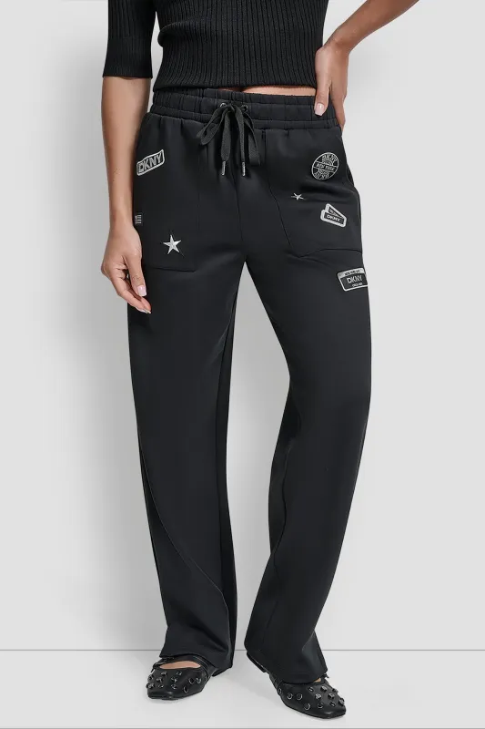 Pins and Patches Scuba Jogger sold by DKNY