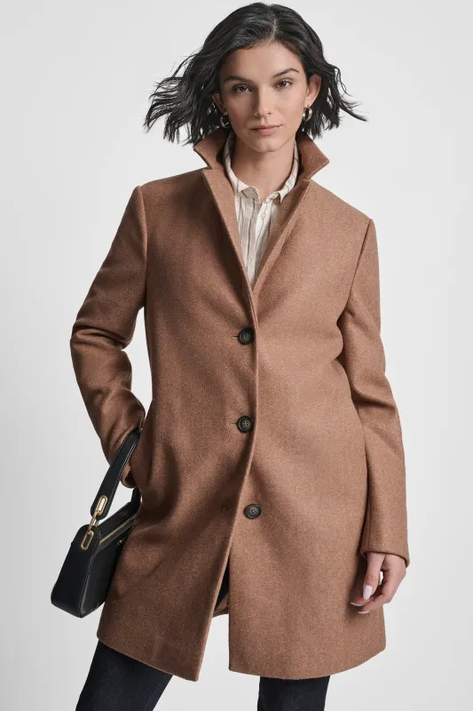 LONG SLEEVE BLAZER COAT sold by DKNY