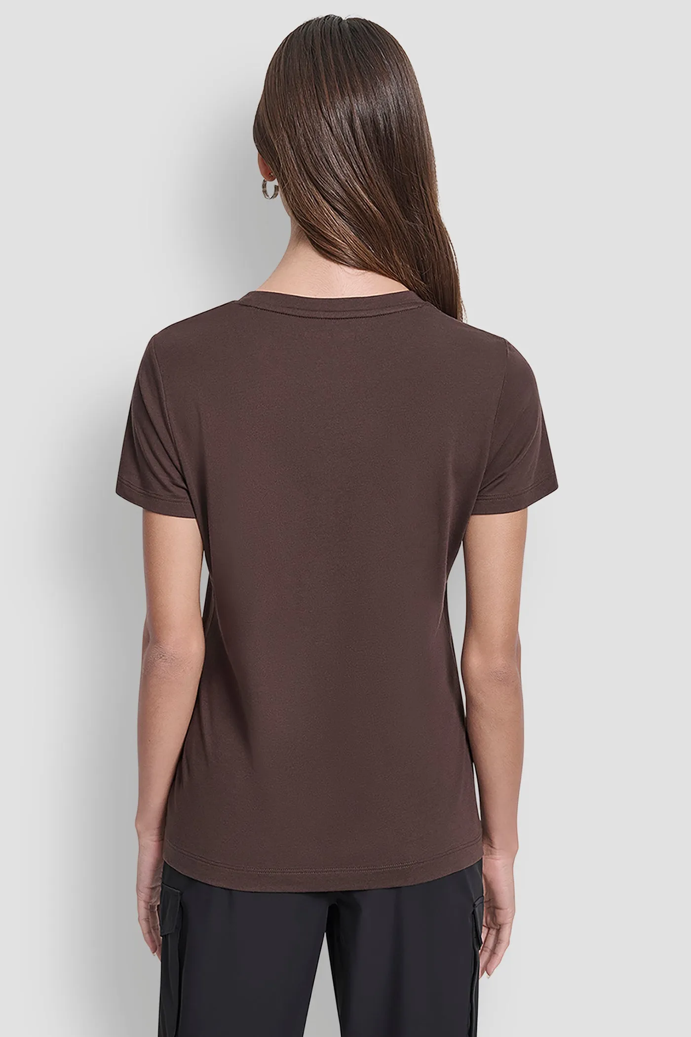 FLOCKED LOGO TEE sold by DKNY product image thumbnail 2