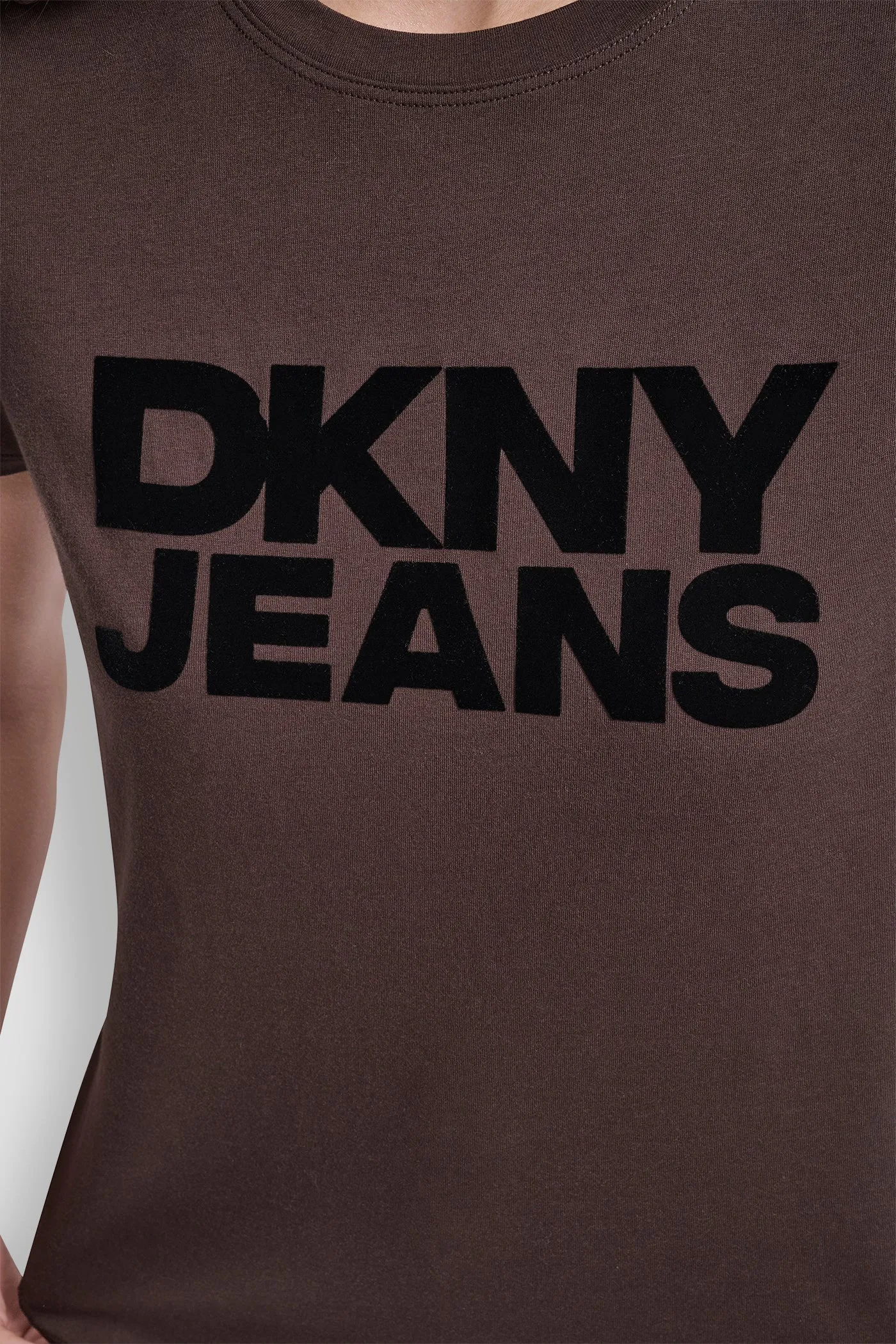 FLOCKED LOGO TEE sold by DKNY product image thumbnail 5