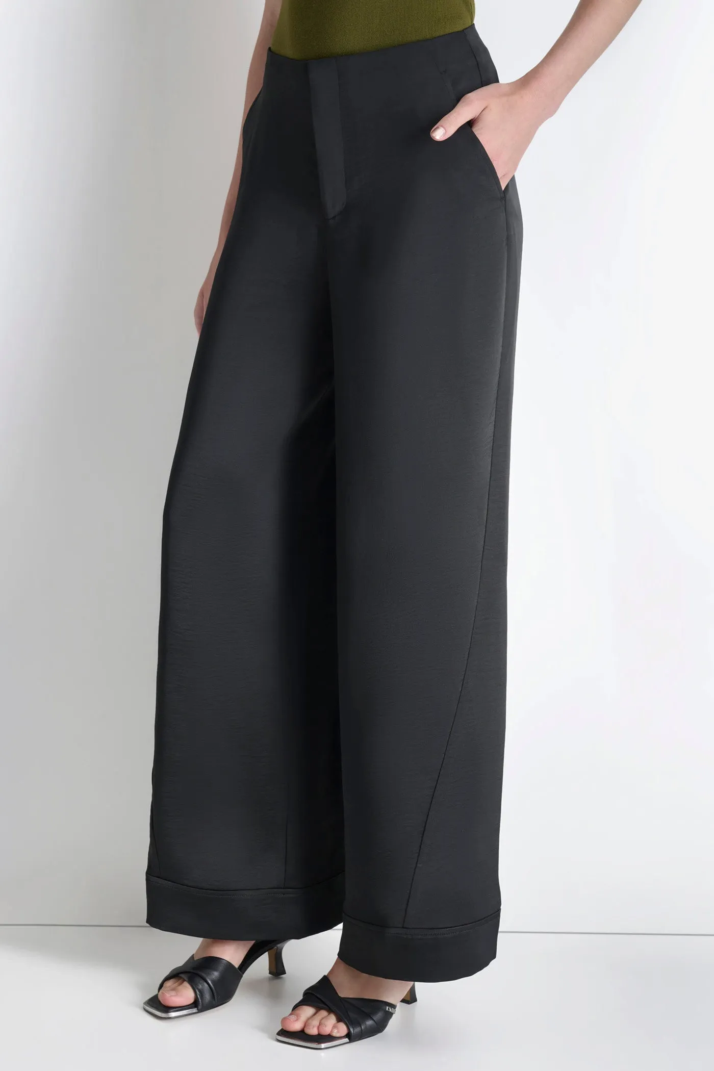 EXTRA HIGH-RISE WIDE-LEG DRESS PANT sold by DKNY product image thumbnail 3