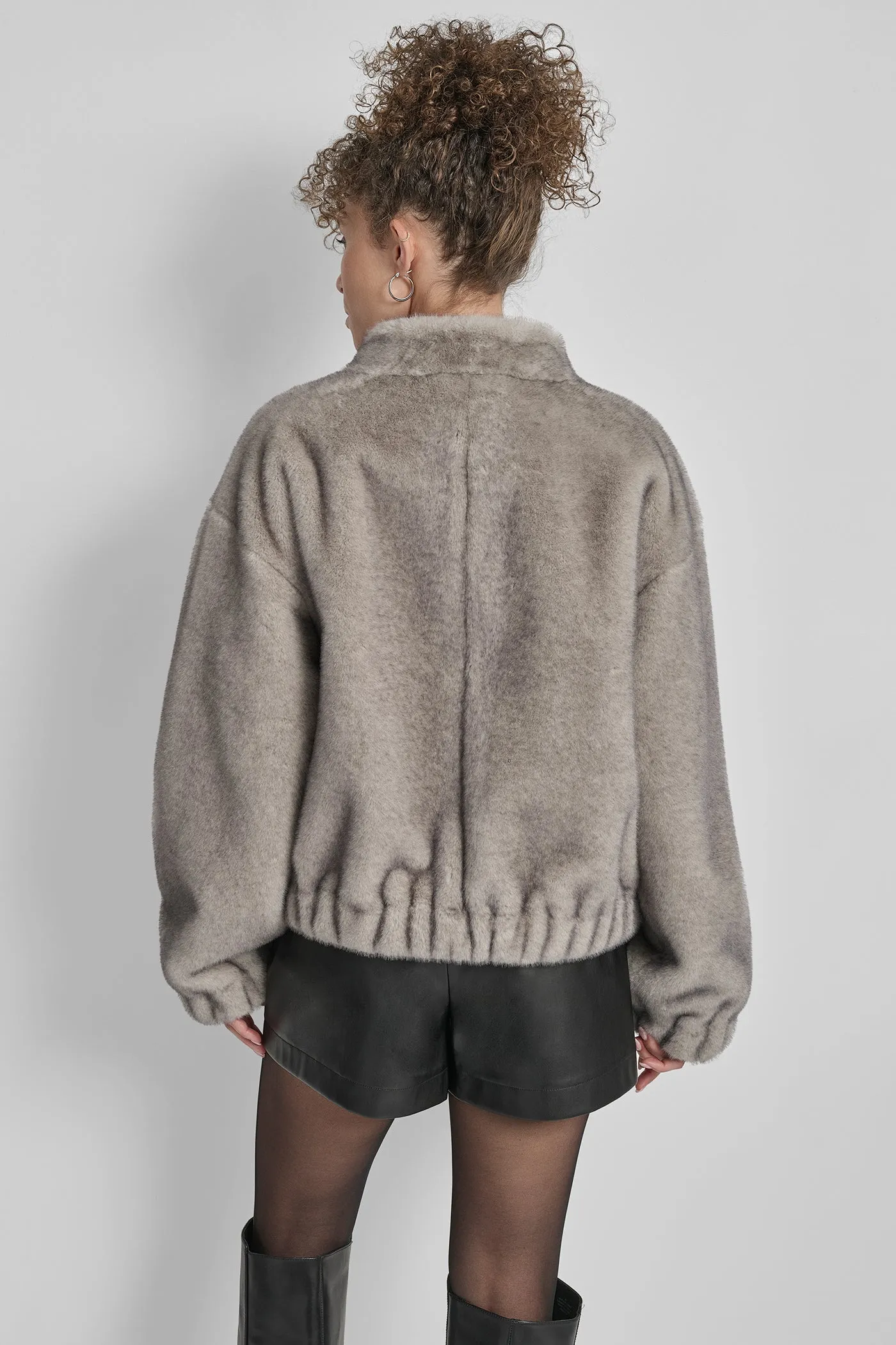 FAUX MINK BONDED SHEARLING sold by DKNY product image thumbnail 2
