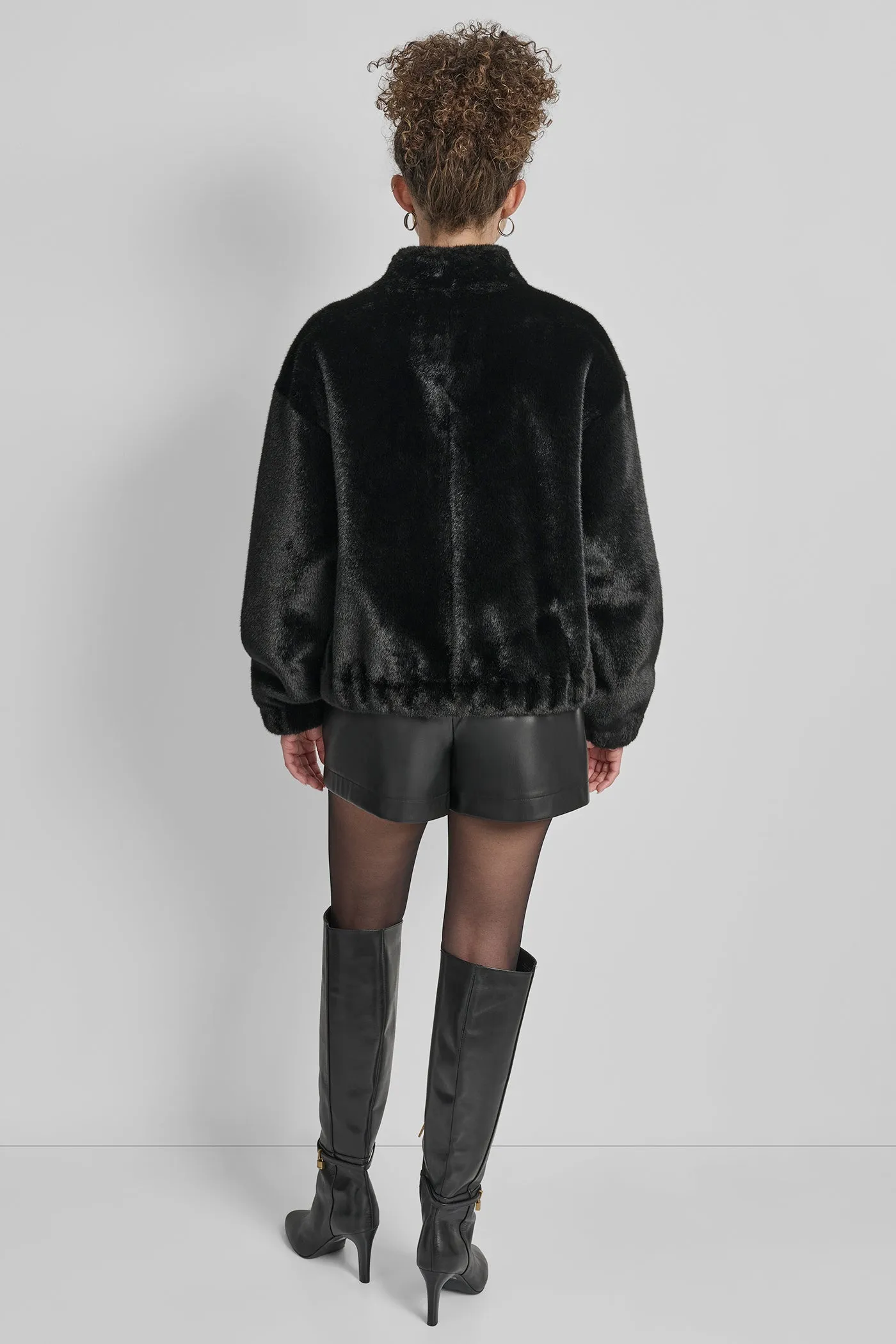 FAUX MINK BONDED SHEARLING sold by DKNY product image thumbnail 2