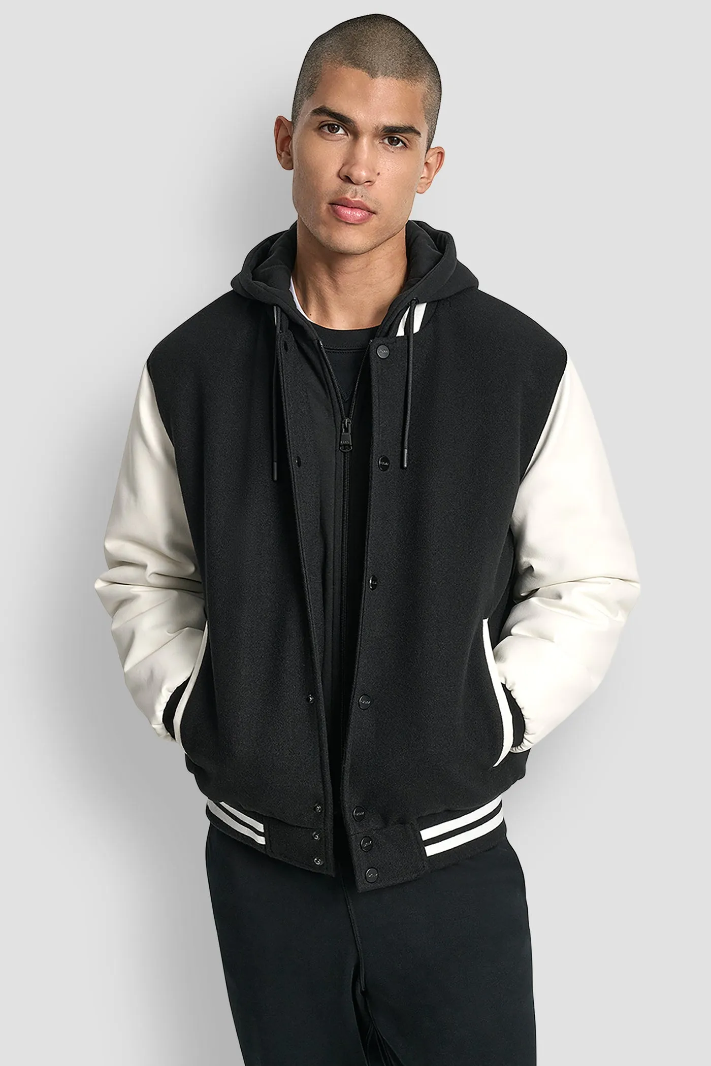 VARSITY JACKET sold by DKNY