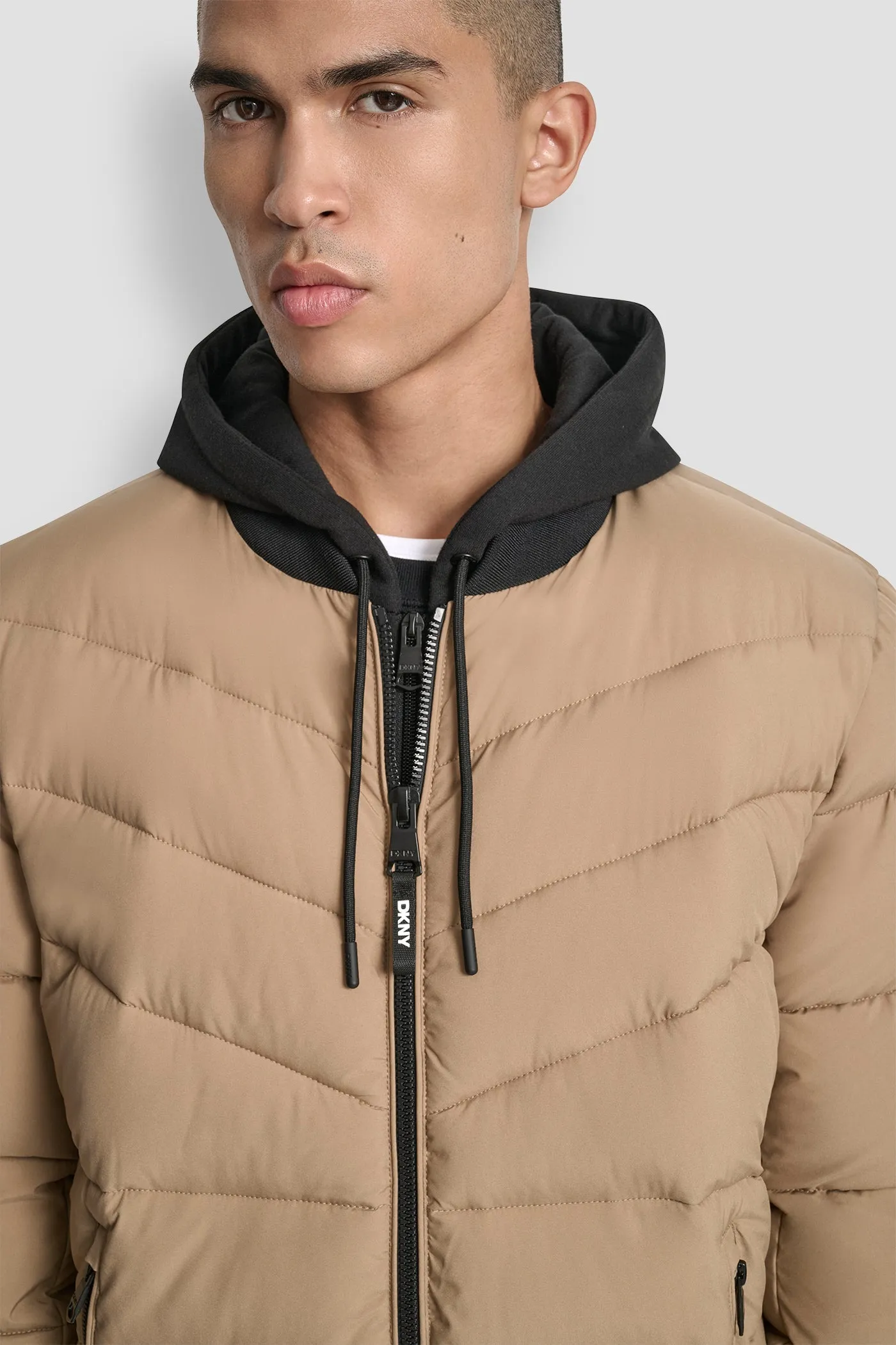 STRETCH BOMBER JACKET sold by DKNY product image thumbnail 5