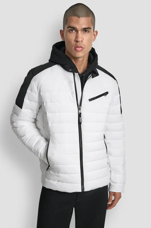 LIGHT WEIGHT MOTO JACKET sold by DKNY