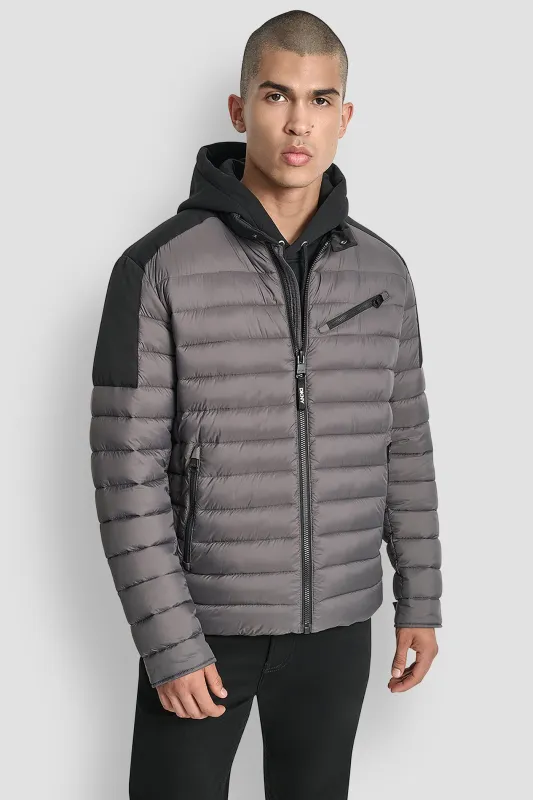 LIGHT WEIGHT MOTO JACKET sold by DKNY