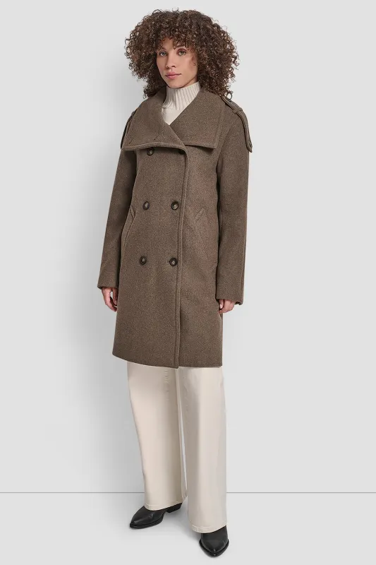 TAILORED WOOL JACKET sold by DKNY