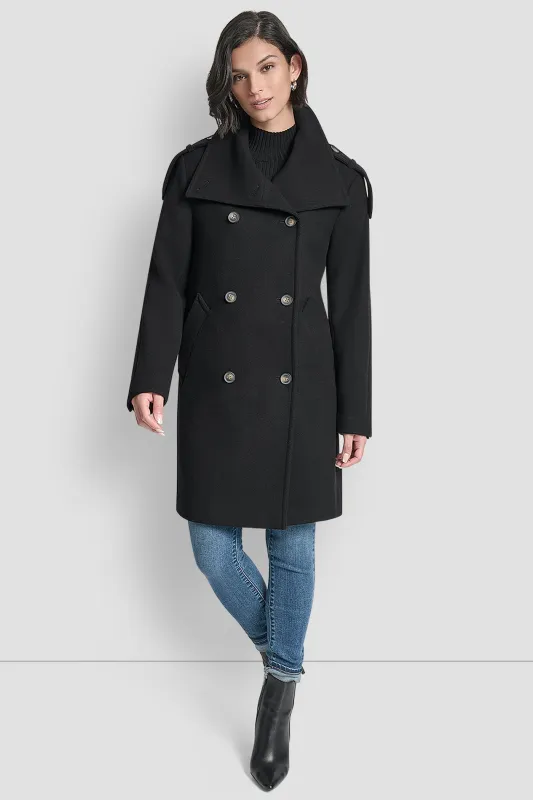 TAILORED WOOL JACKET sold by DKNY