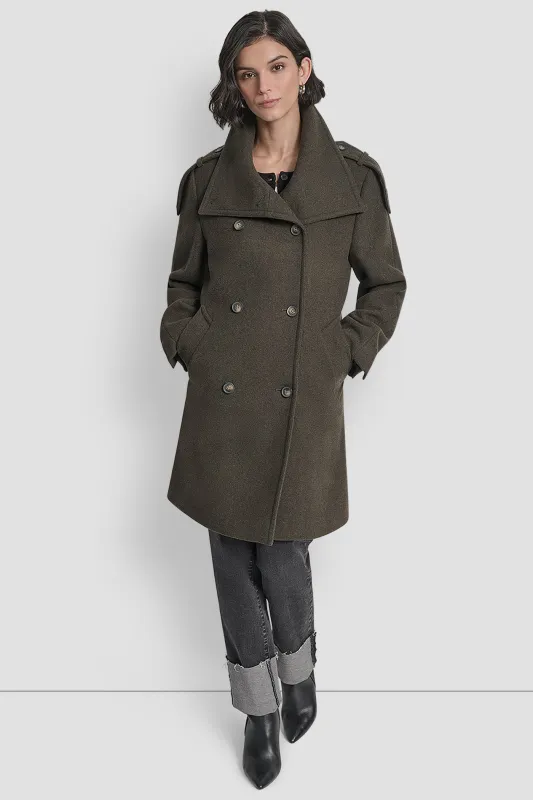 TAILORED WOOL JACKET sold by DKNY