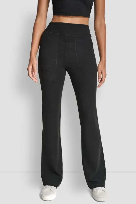transcend high waist flare pant made by DKNY