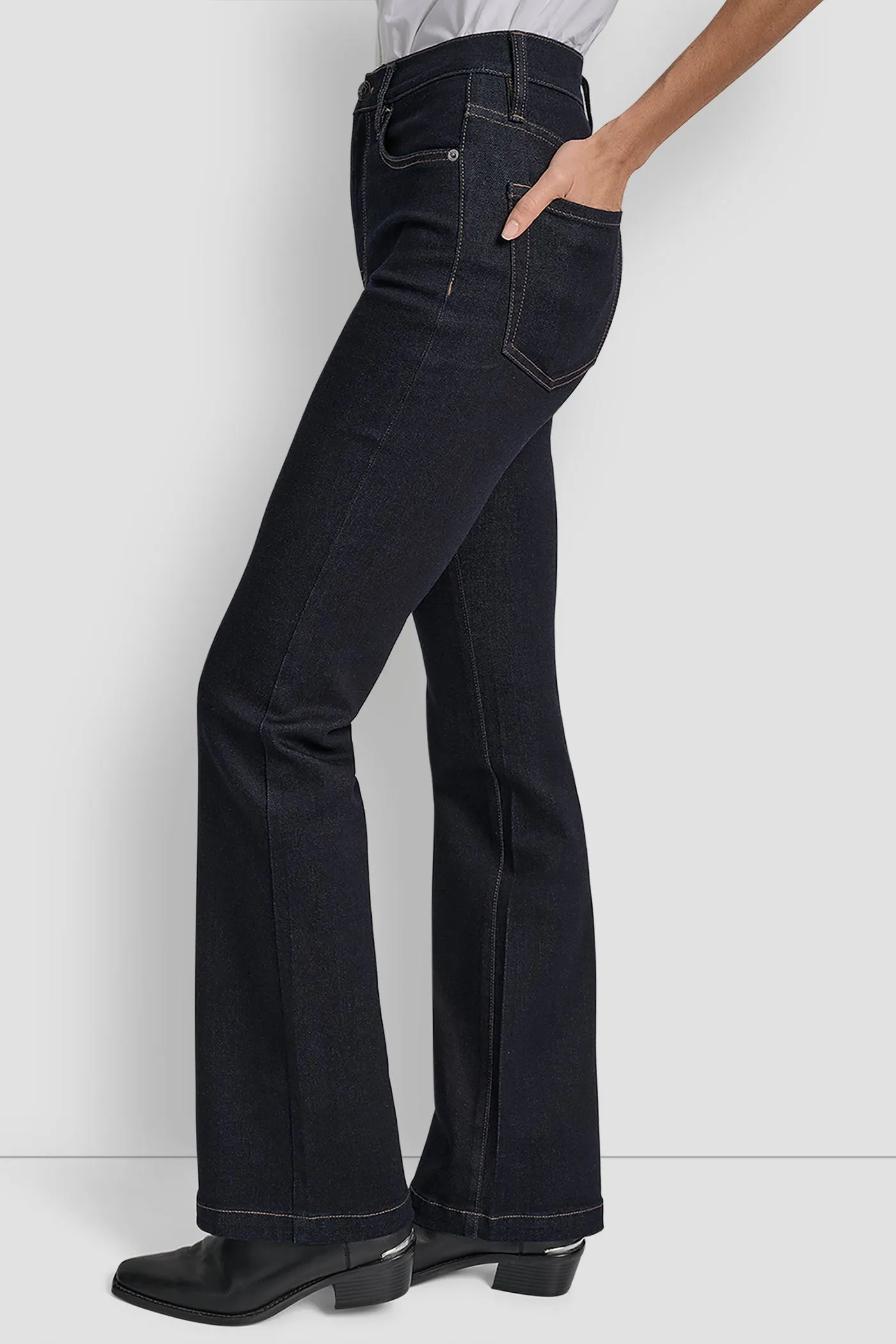 WILLIAMSBURG HIGH RISE FLARE 32 INCH INSEAM sold by DKNY product image thumbnail 3