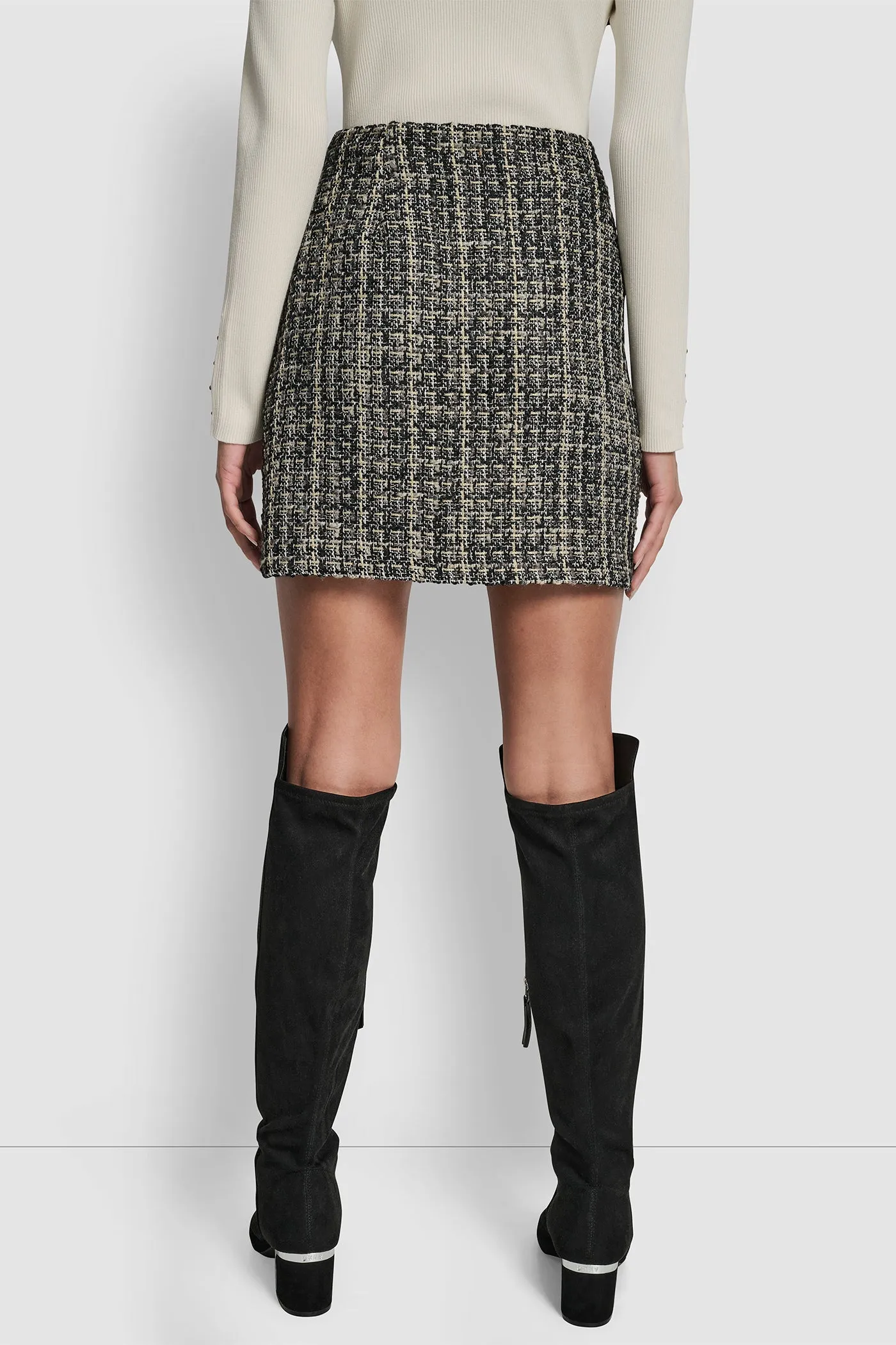 BOUCLE TWEED MINI SKIRT sold by DKNY product image thumbnail 2