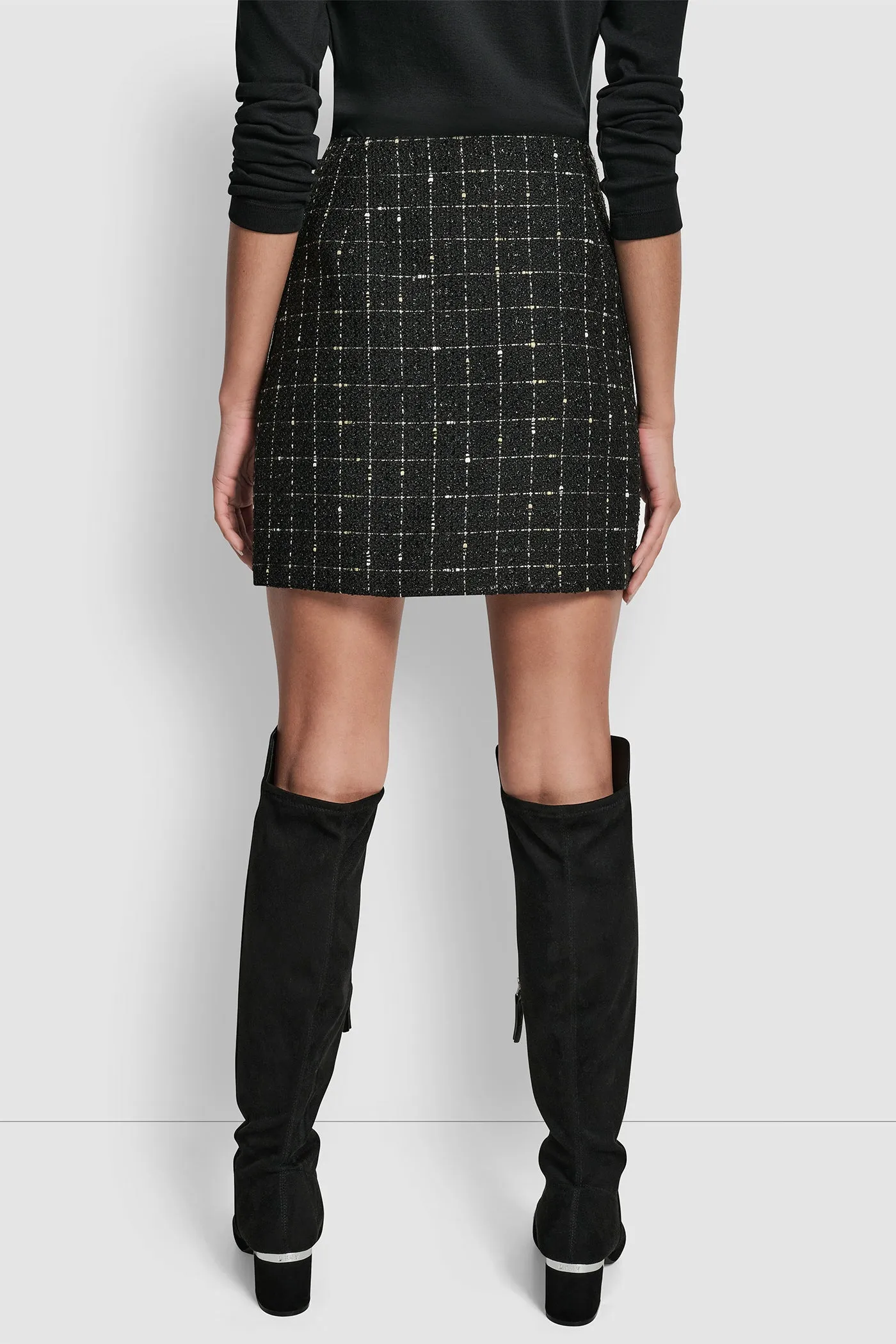 BOUCLE TWEED MINI SKIRT sold by DKNY product image thumbnail 2