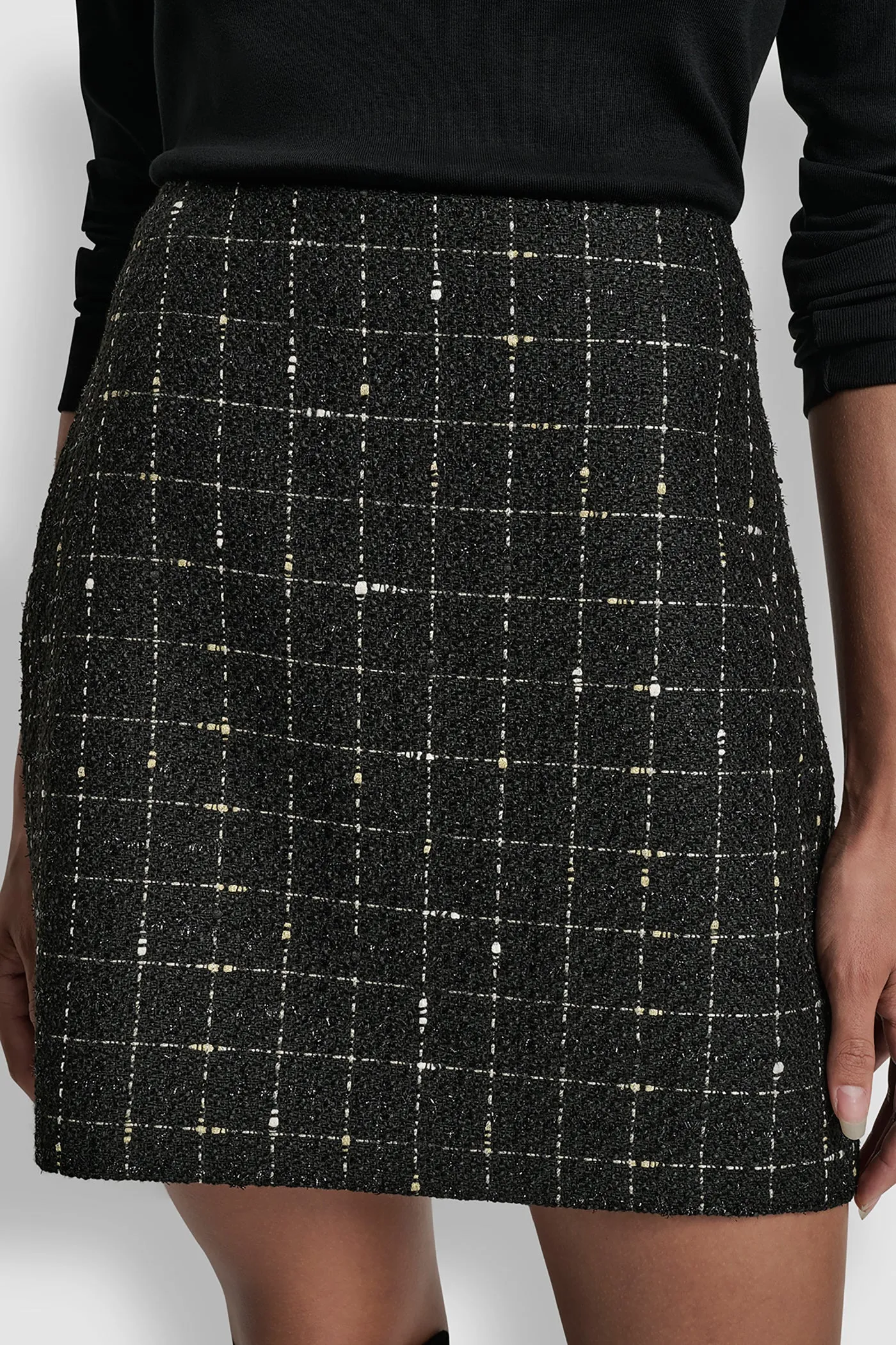 BOUCLE TWEED MINI SKIRT sold by DKNY product image thumbnail 4