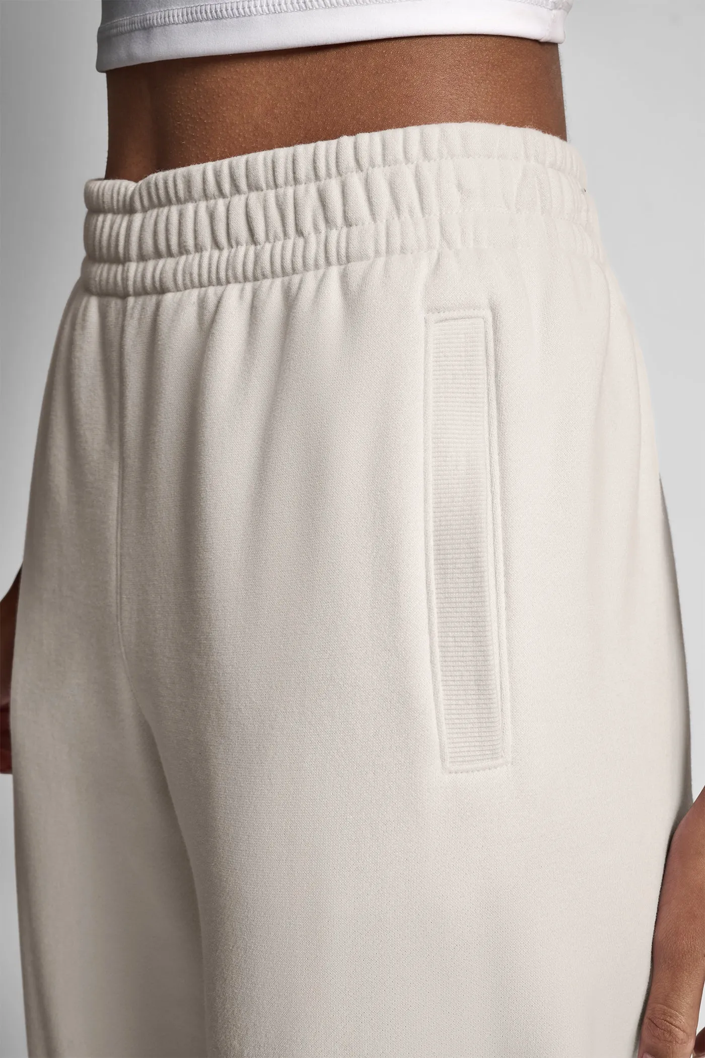 RAISED EMBROIDERY OUTLINE RHINESTONE LOGO JOGGER sold by DKNY product image thumbnail 4