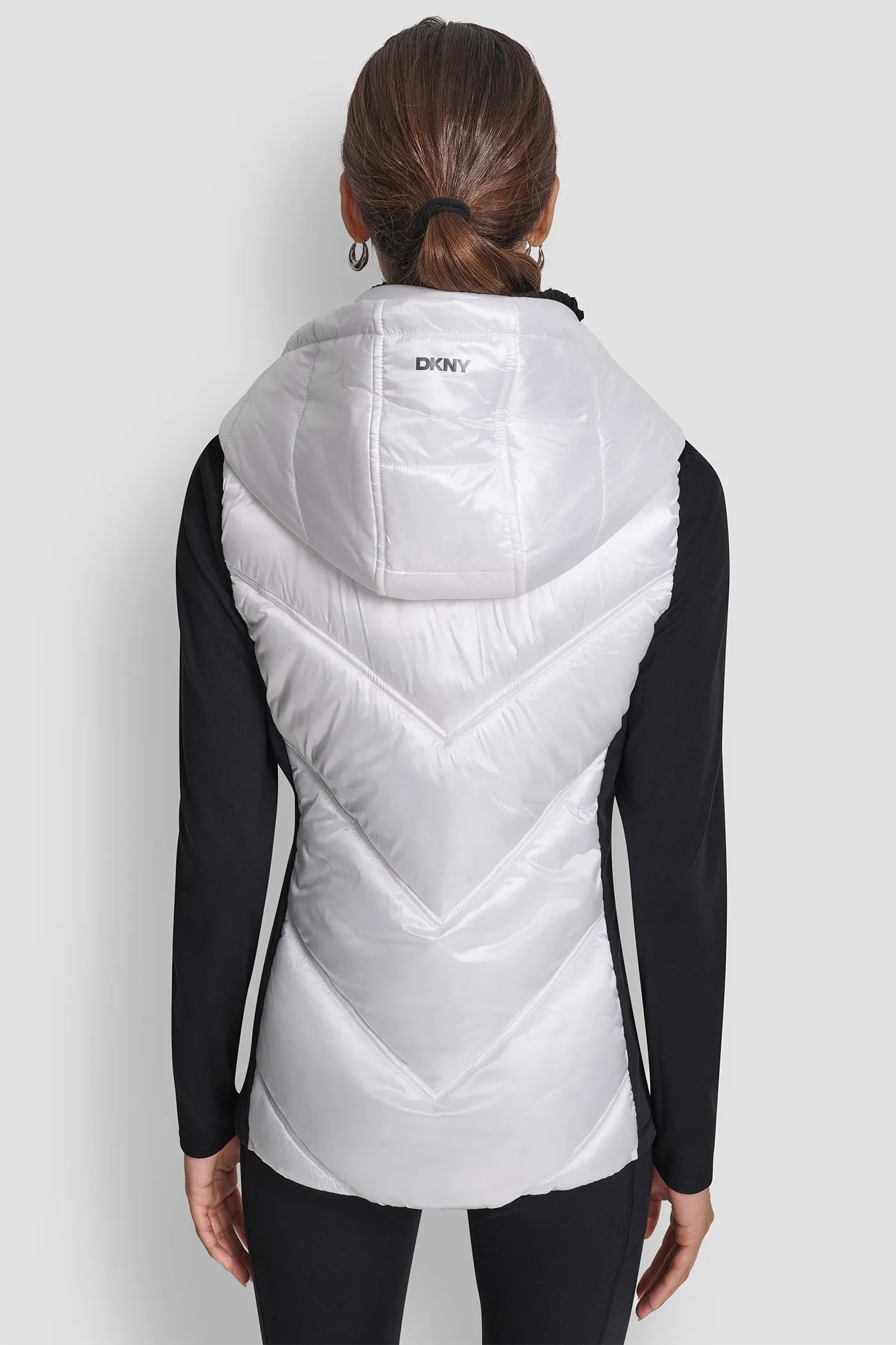 SCUBA-PANELED PUFFER VEST sold by DKNY product image thumbnail 2