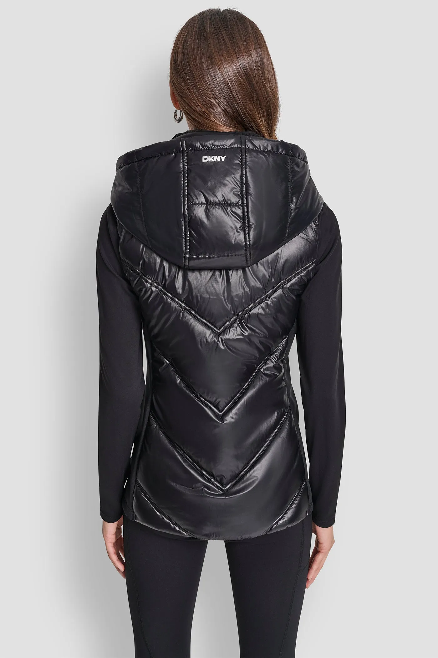 SCUBA-PANELED PUFFER VEST sold by DKNY product image thumbnail 2