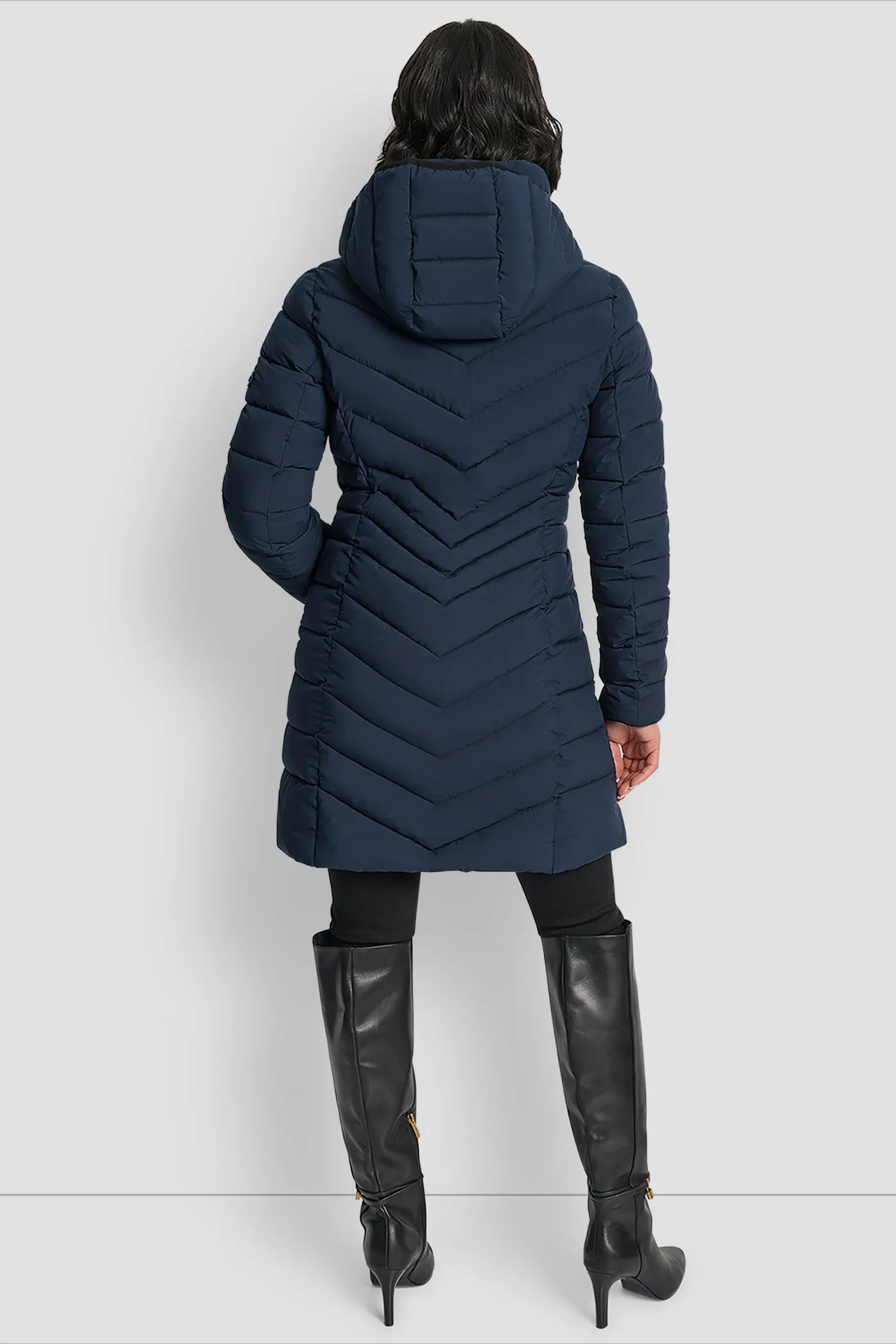 MID LENGTH FULL ZIP JACKET sold by DKNY product image thumbnail 2