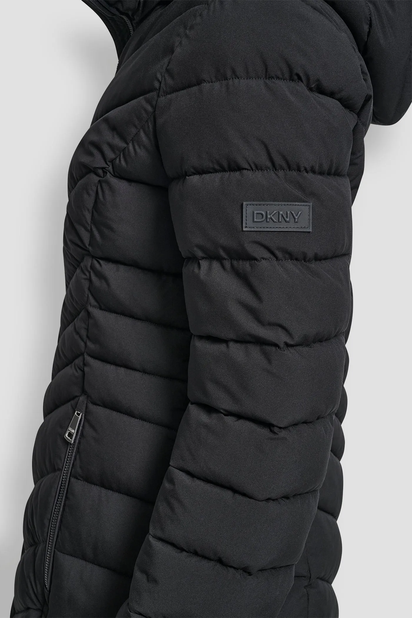 MID LENGTH FULL ZIP JACKET sold by DKNY product image thumbnail 4