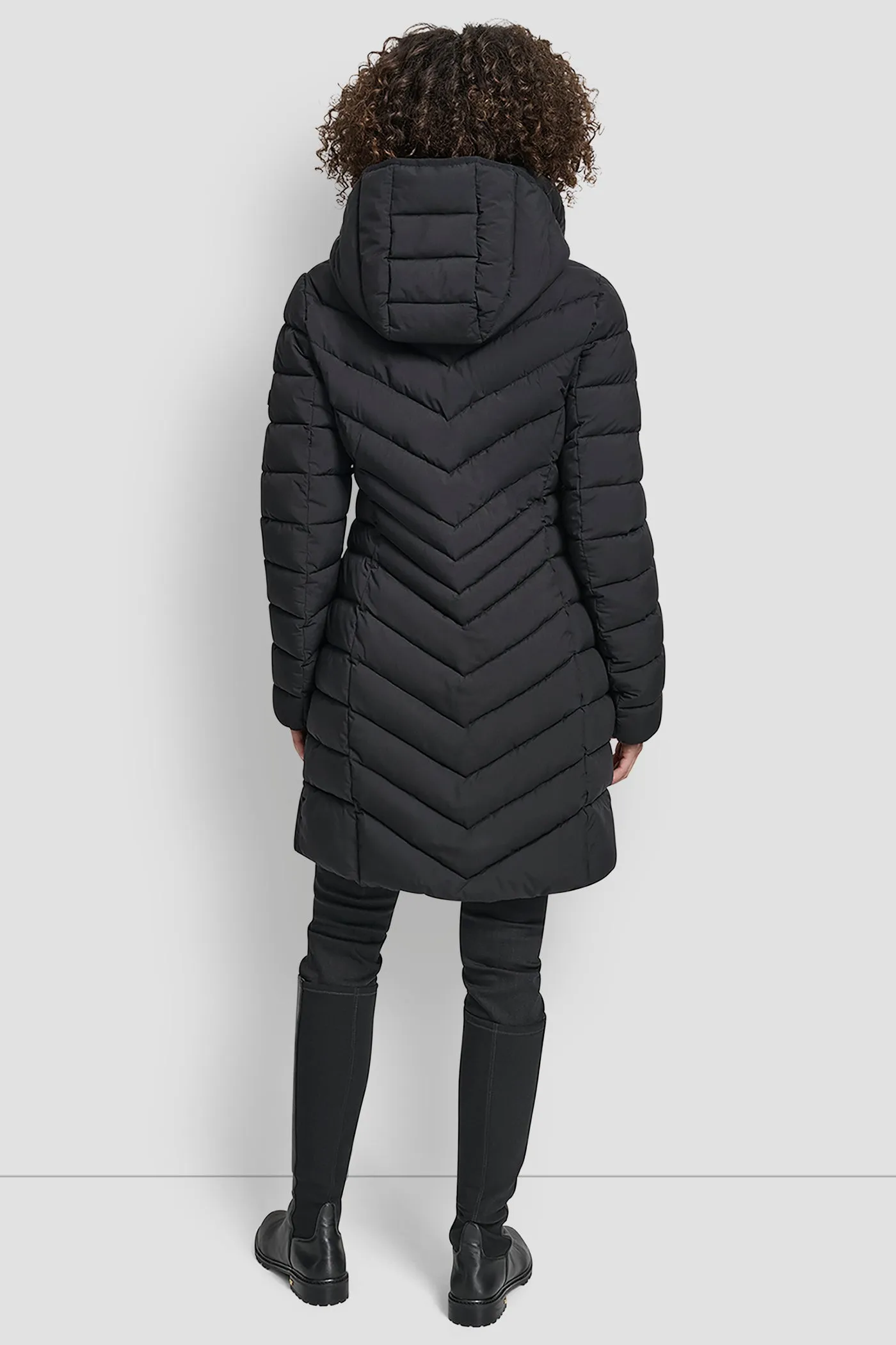 MID LENGTH FULL ZIP JACKET sold by DKNY product image thumbnail 2