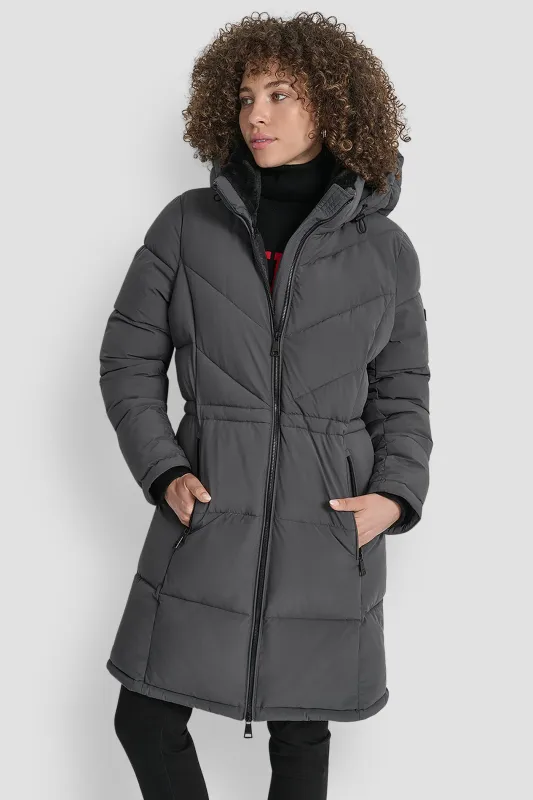 SHORT PUFFER JACKET sold by DKNY