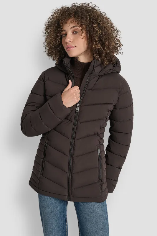 LIGHTWEIGHT PUFFER JACKET sold by DKNY