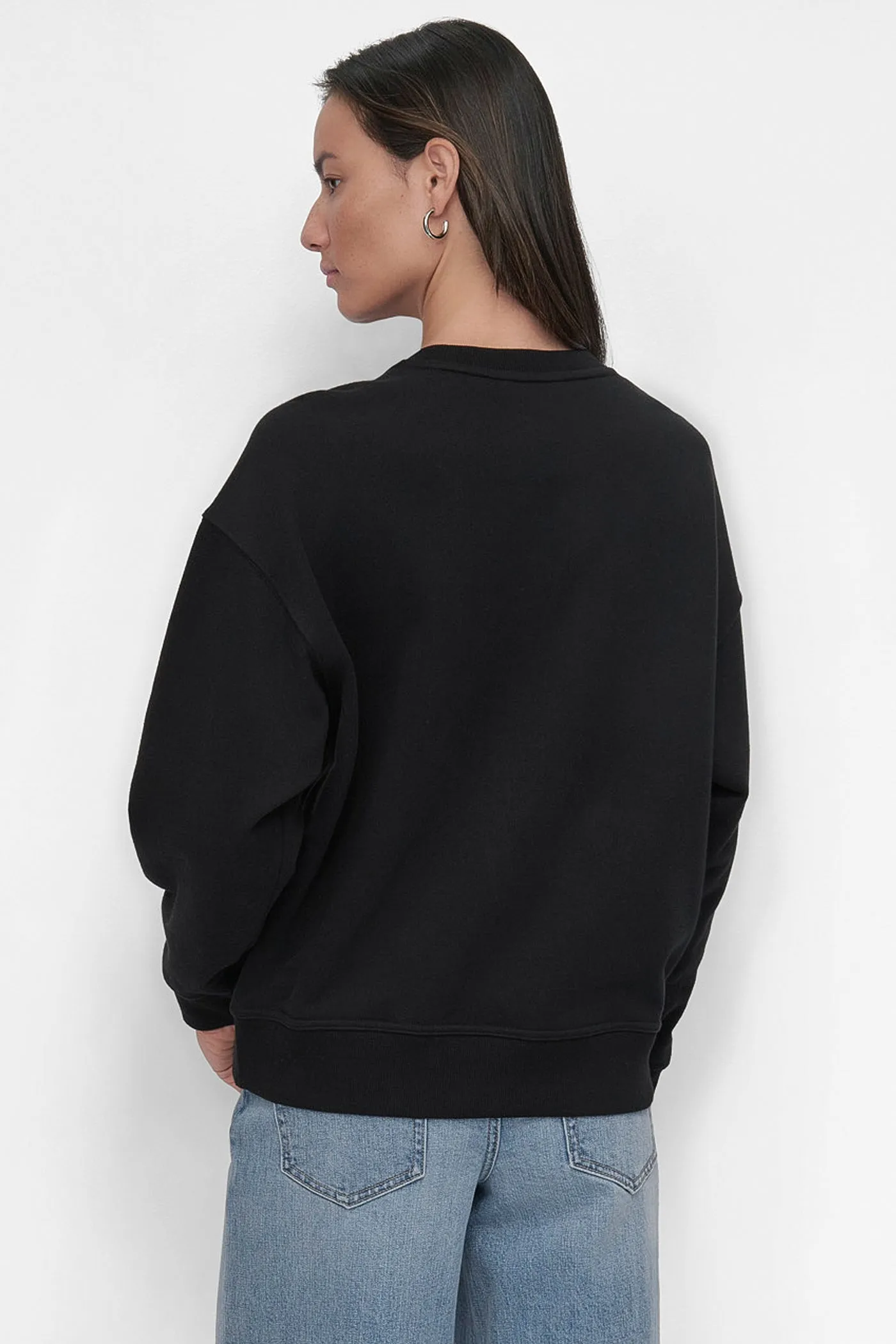STACKED NY MIXED EMBELLISHED SWEATSHIRT sold by DKNY product image thumbnail 2