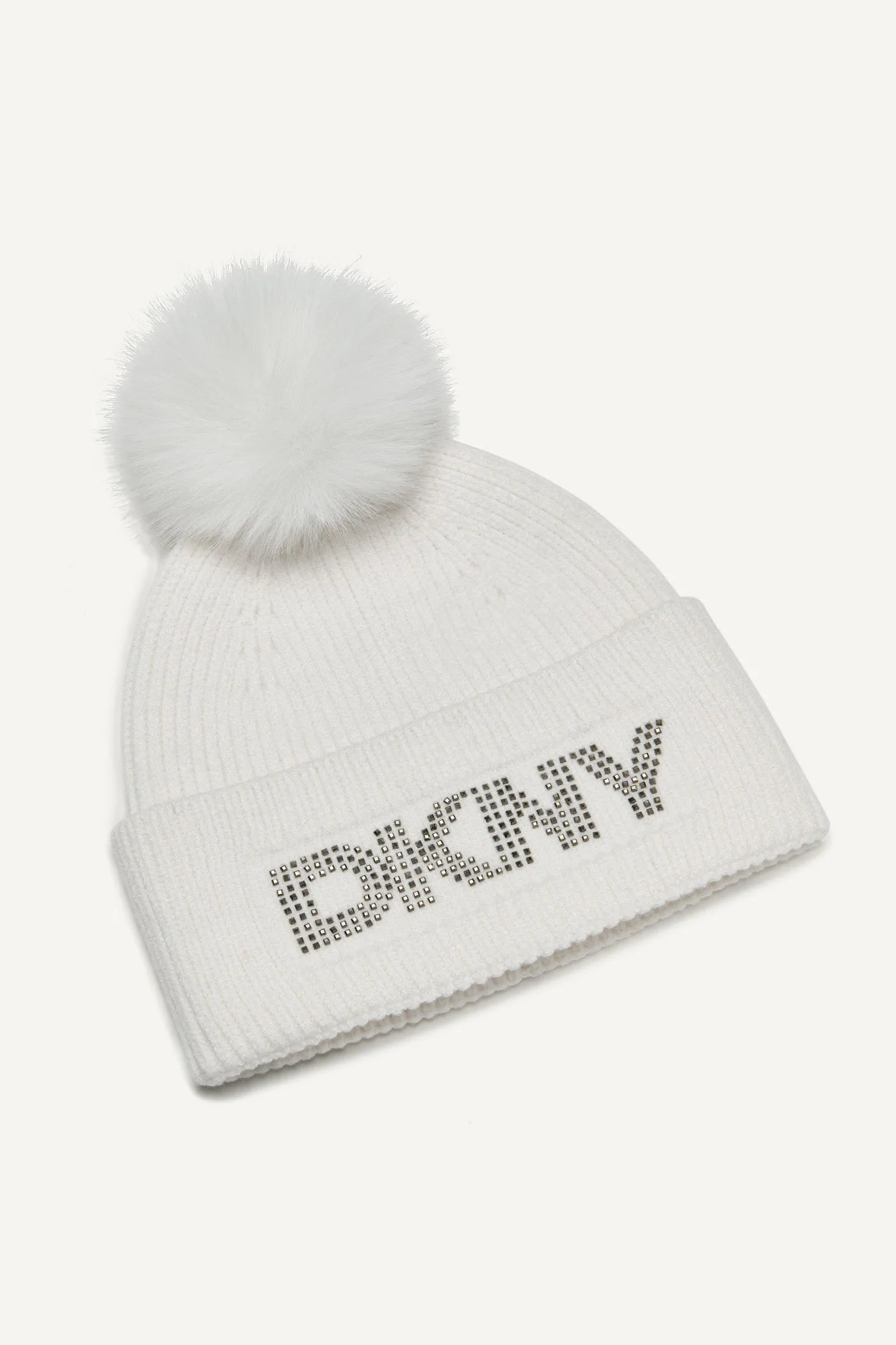 DISCO DKNY FAUX FUR POM HAT sold by DKNY product image thumbnail 3