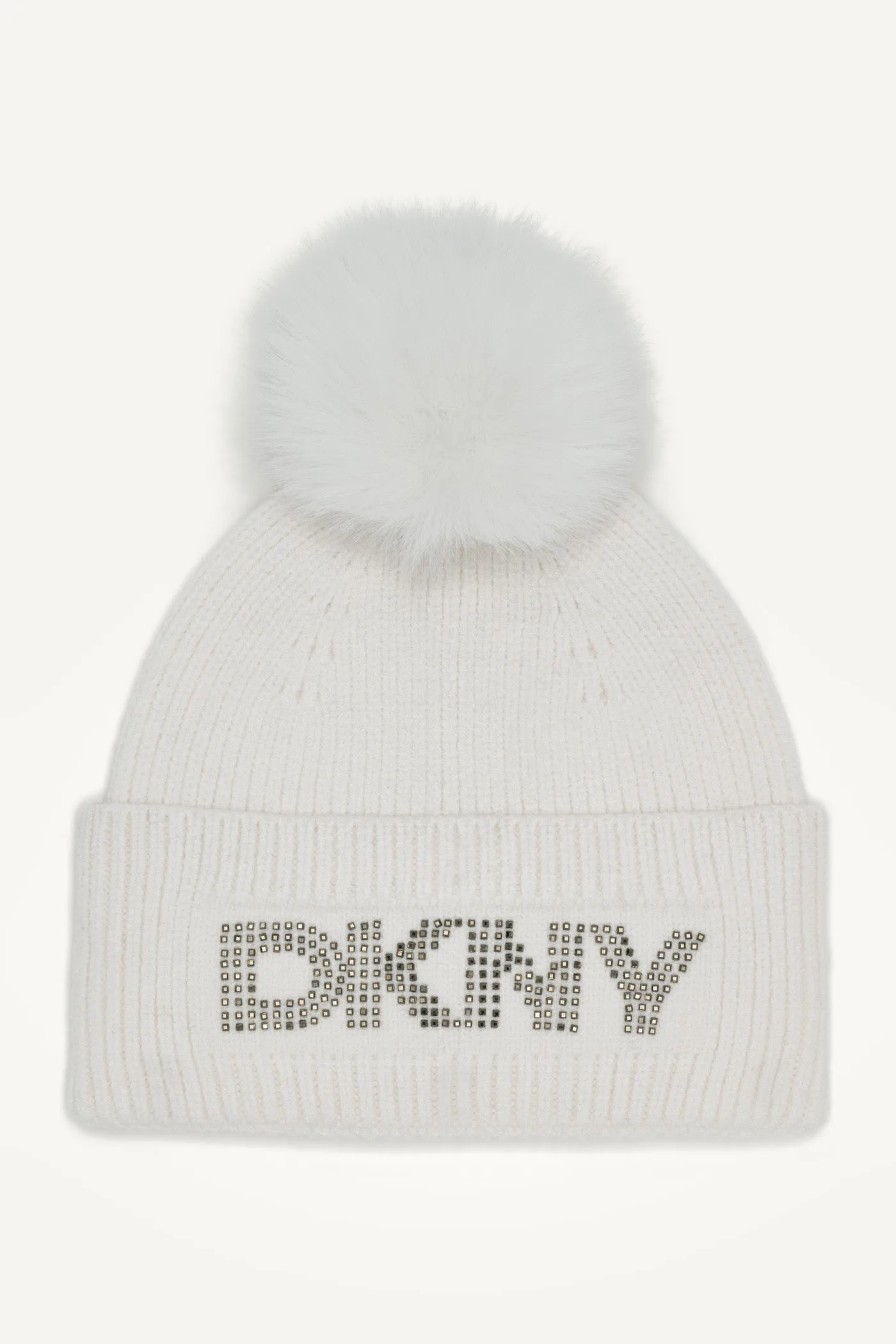 DISCO DKNY FAUX FUR POM HAT sold by DKNY