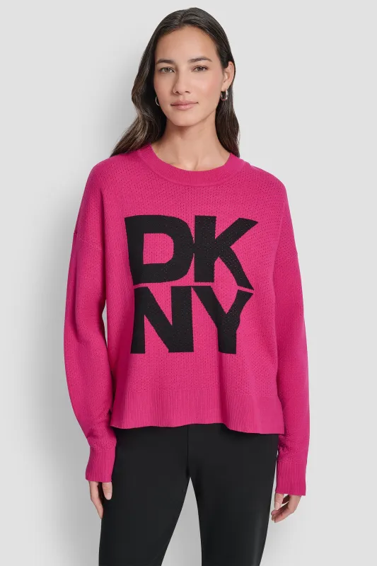 ESSENTIAL PULLOVER SWEATER sold by DKNY