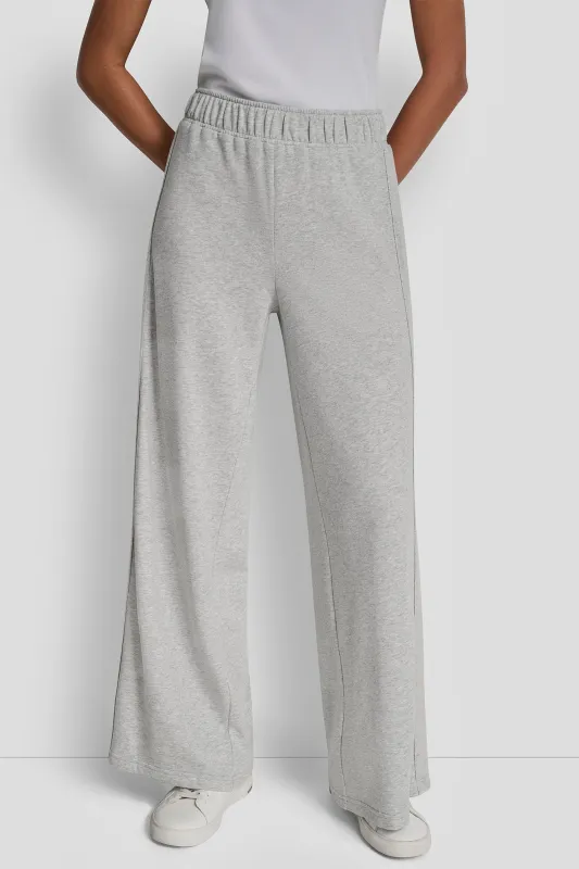 SEQUIN STRIPE WIDE LEG PANT sold by DKNY