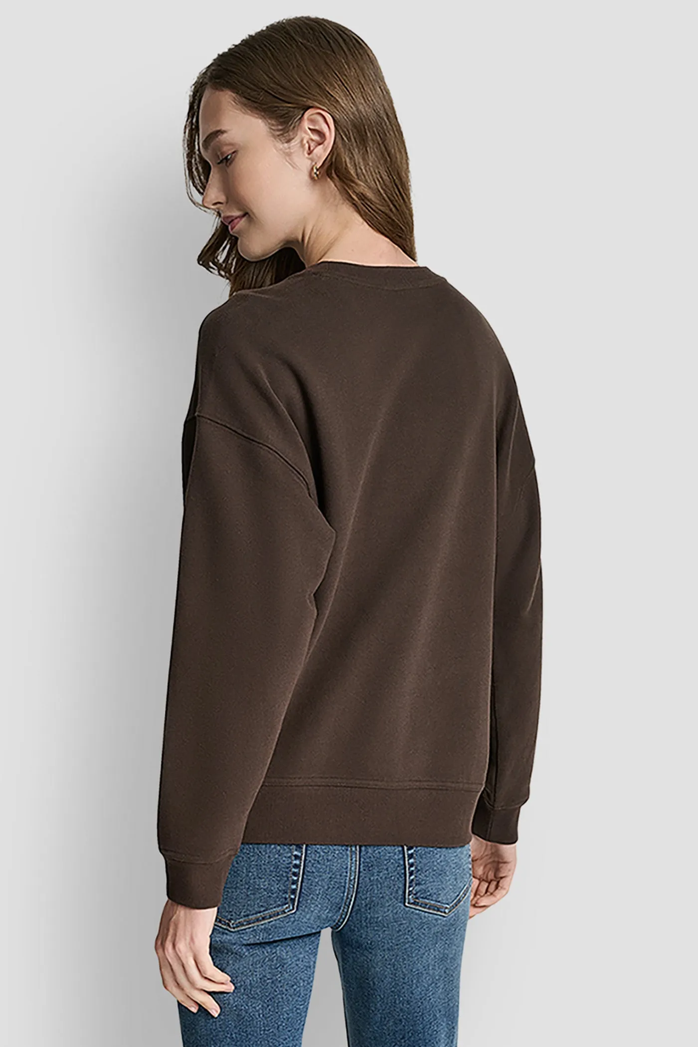 DISTRESSED DKNY FOIL LOGO SWEATSHIRT sold by DKNY product image thumbnail 3