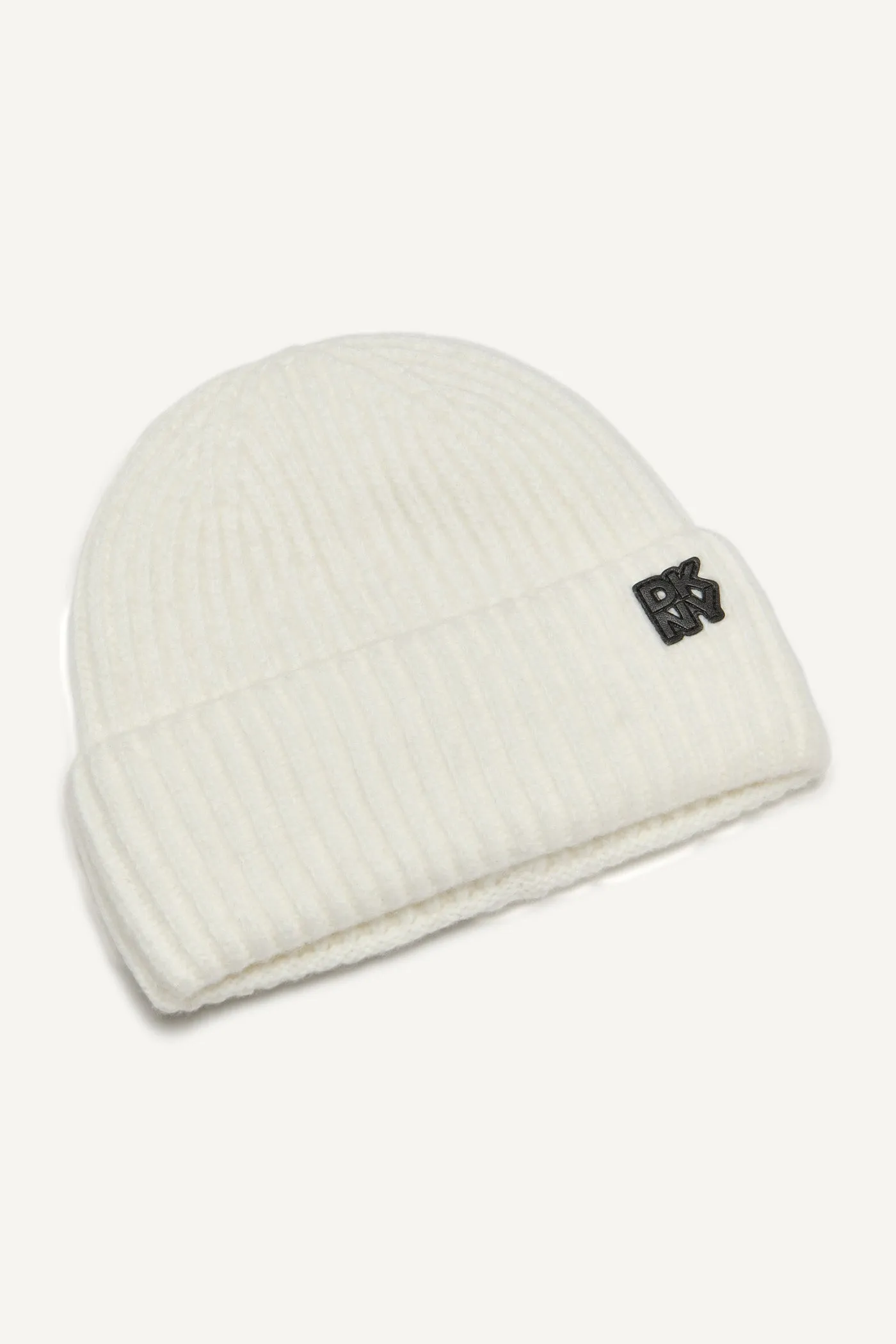 SHAKER STITCH RIB CUFF BEANIE sold by DKNY product image thumbnail 3