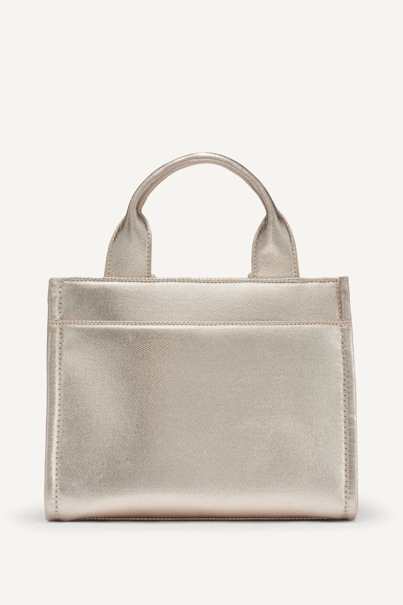 HADLEE SMALL METALLIC LOGO TOTE sold by DKNY product image thumbnail 2