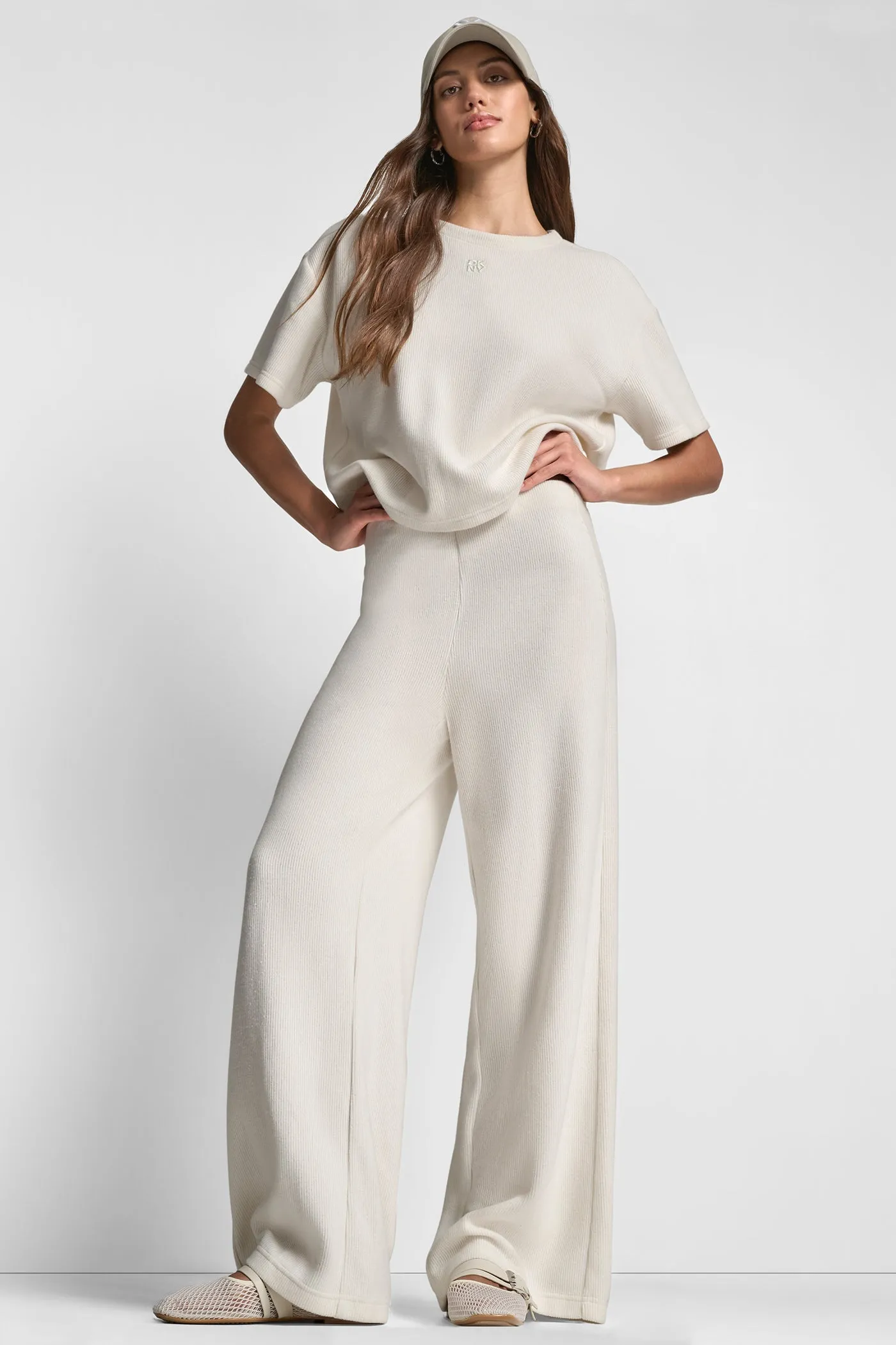 HIGH RISE WIDE LEG PANT sold by DKNY product image thumbnail 5