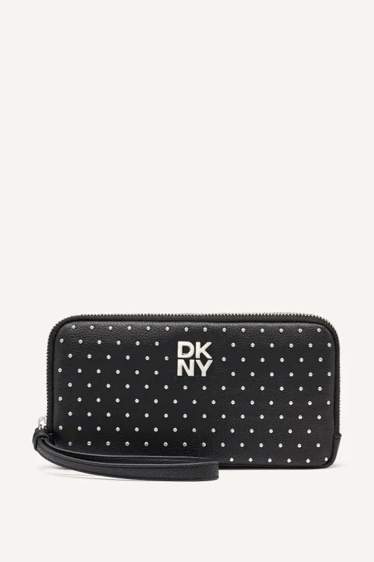 JENNY LARGE ZIP AROUND WALLET sold by DKNY