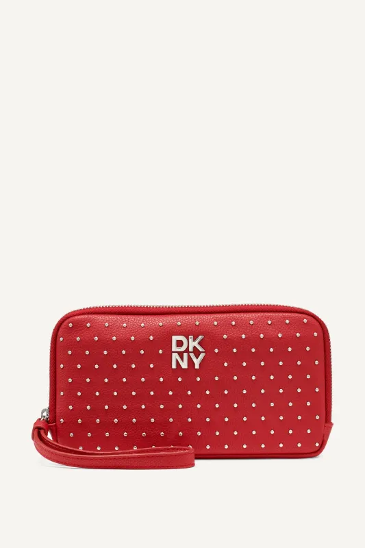 JENNY LARGE ZIP AROUND WALLET sold by DKNY