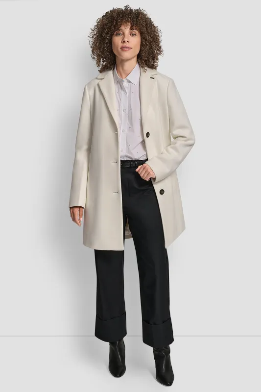 LONG SLEEVE BLAZER COAT sold by DKNY