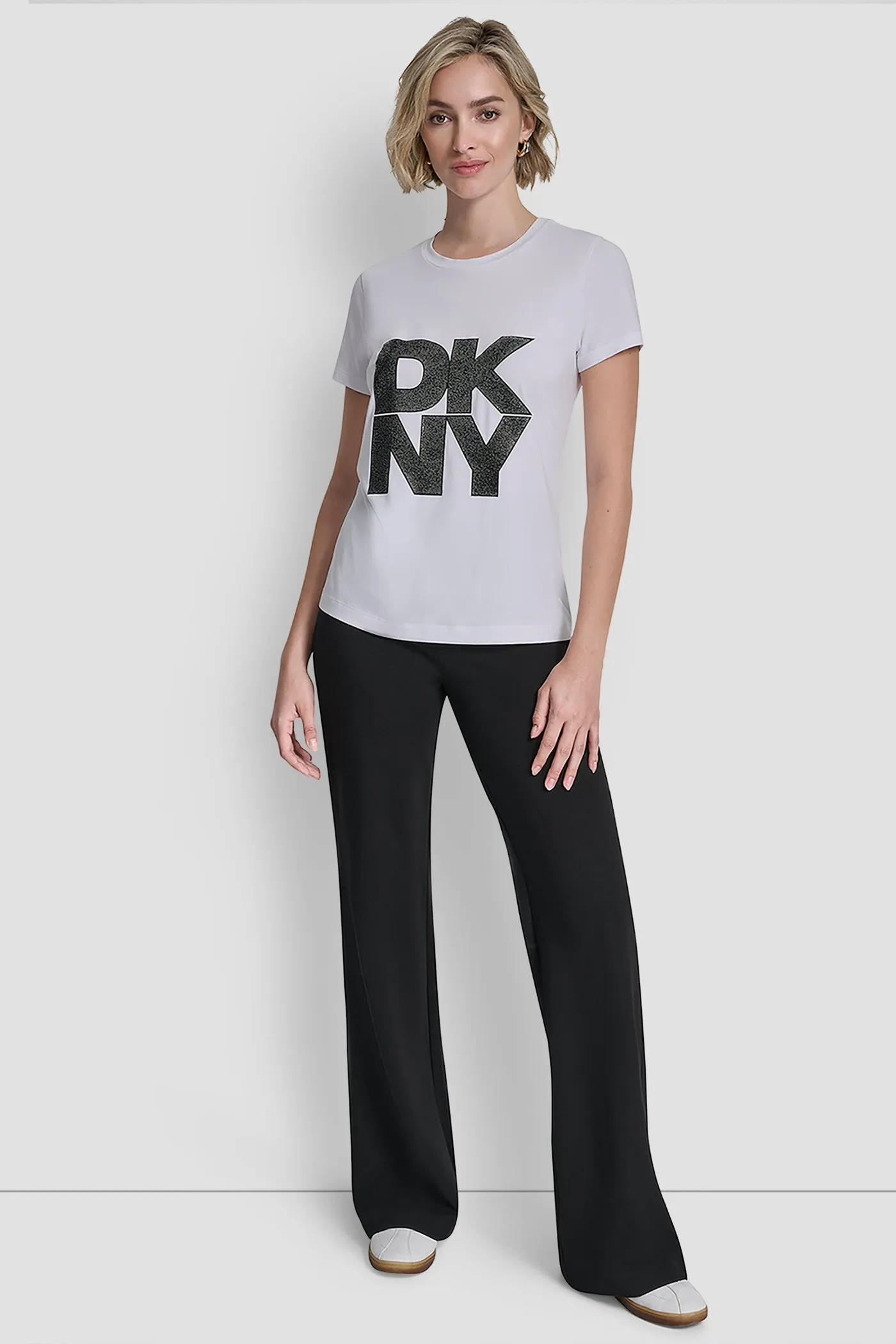 STACKED LOGO TEE sold by DKNY product image thumbnail 3