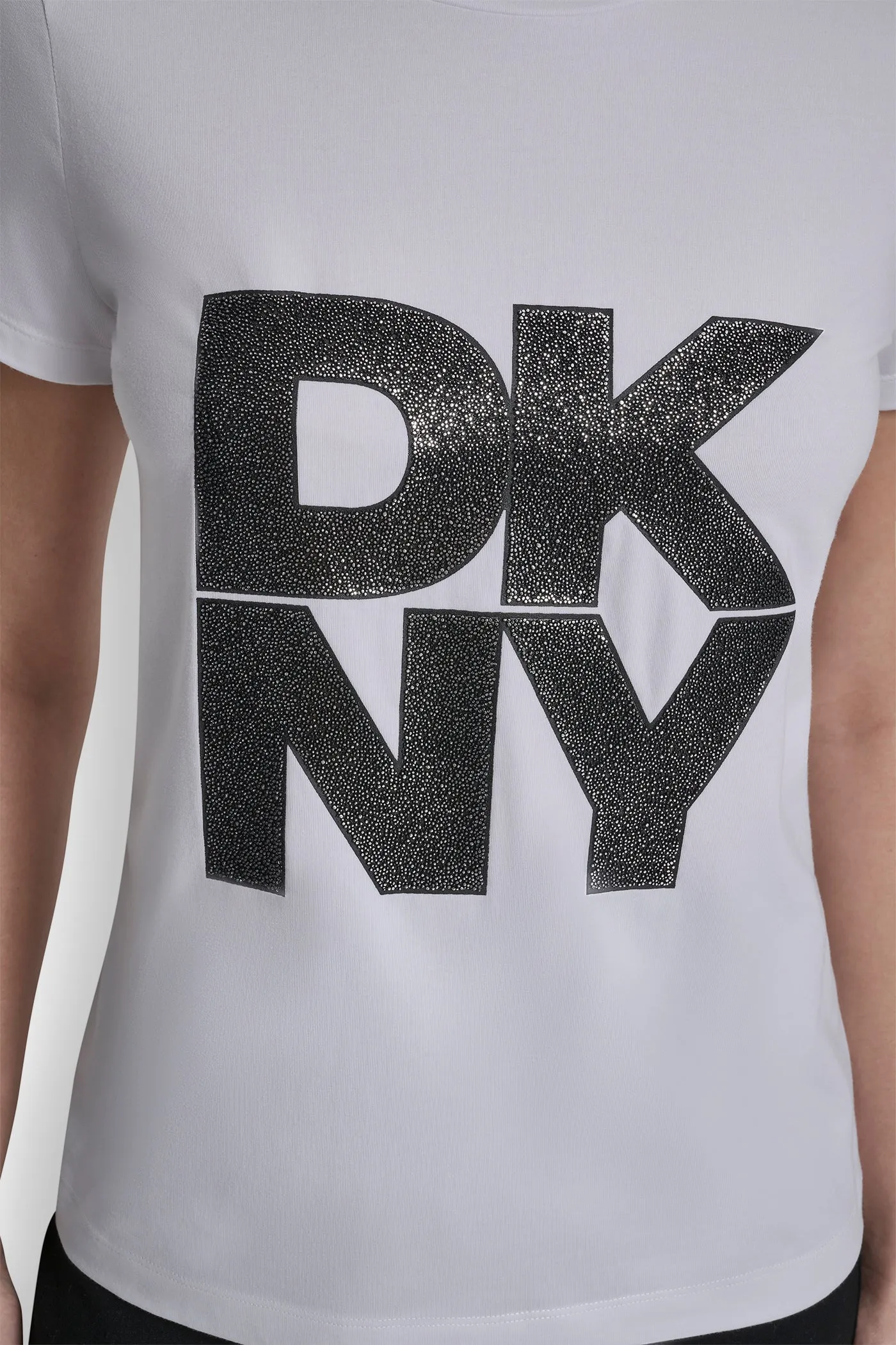 STACKED LOGO TEE sold by DKNY product image thumbnail 5